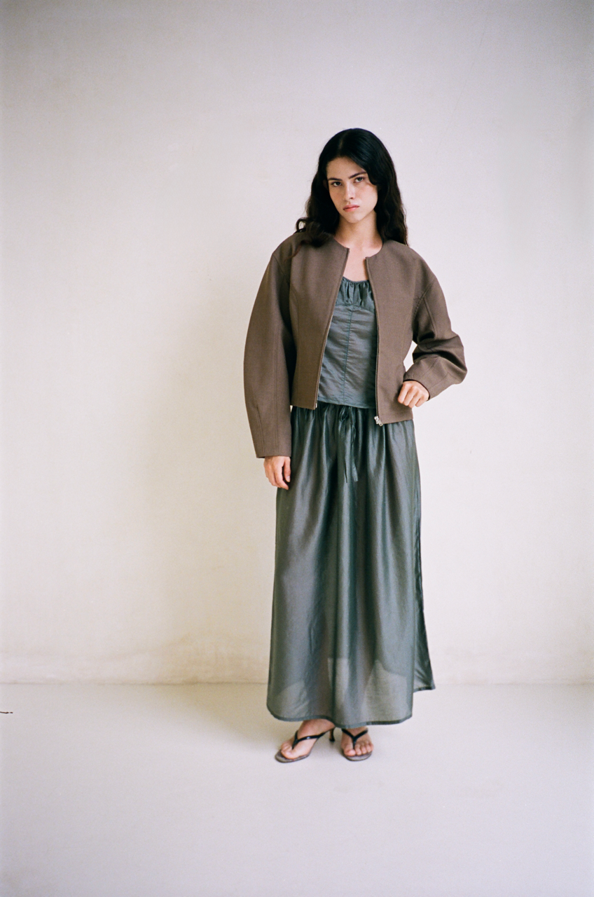 Flore Top - Evergreen