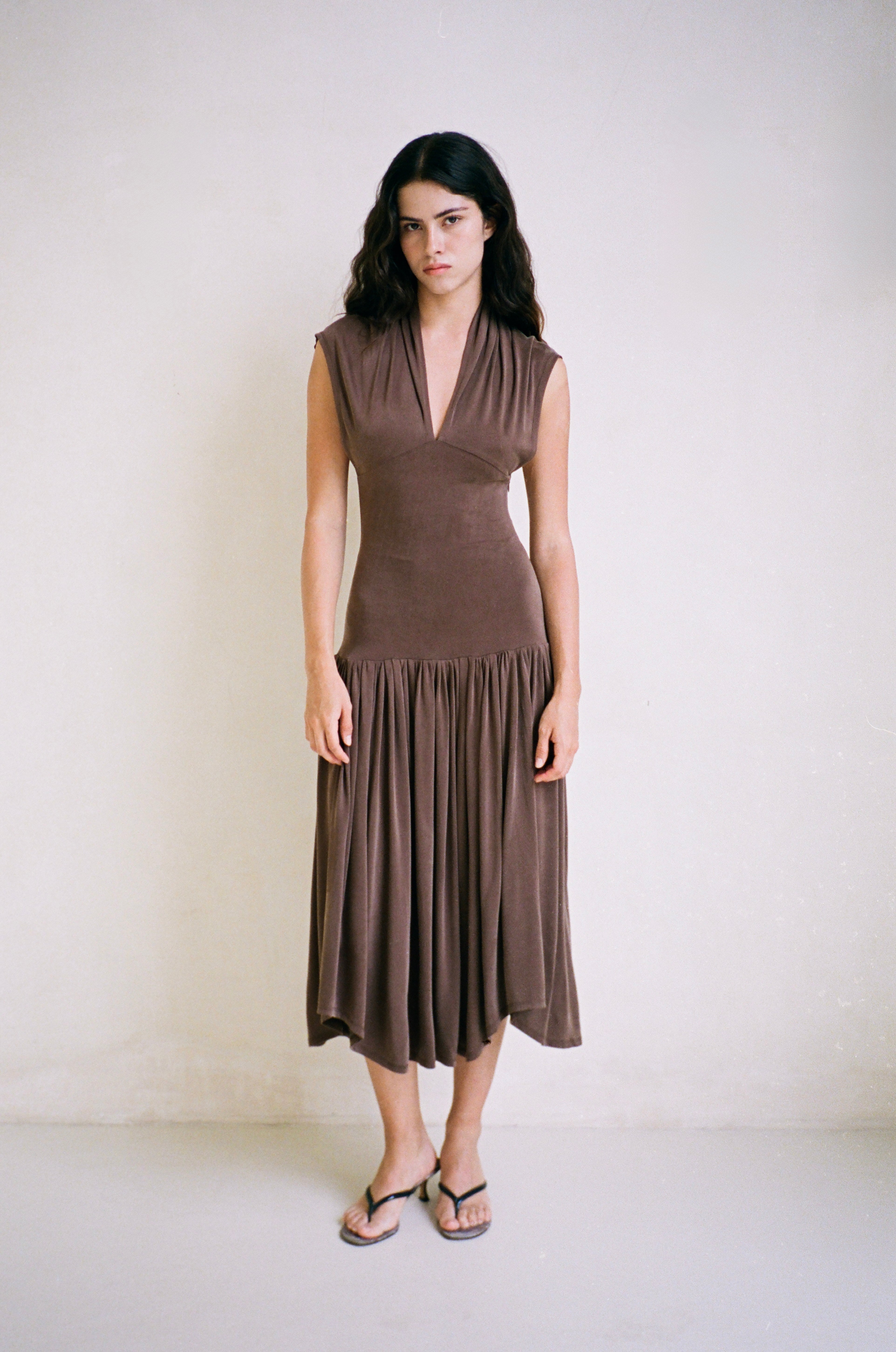 Twyla Dress - Brown