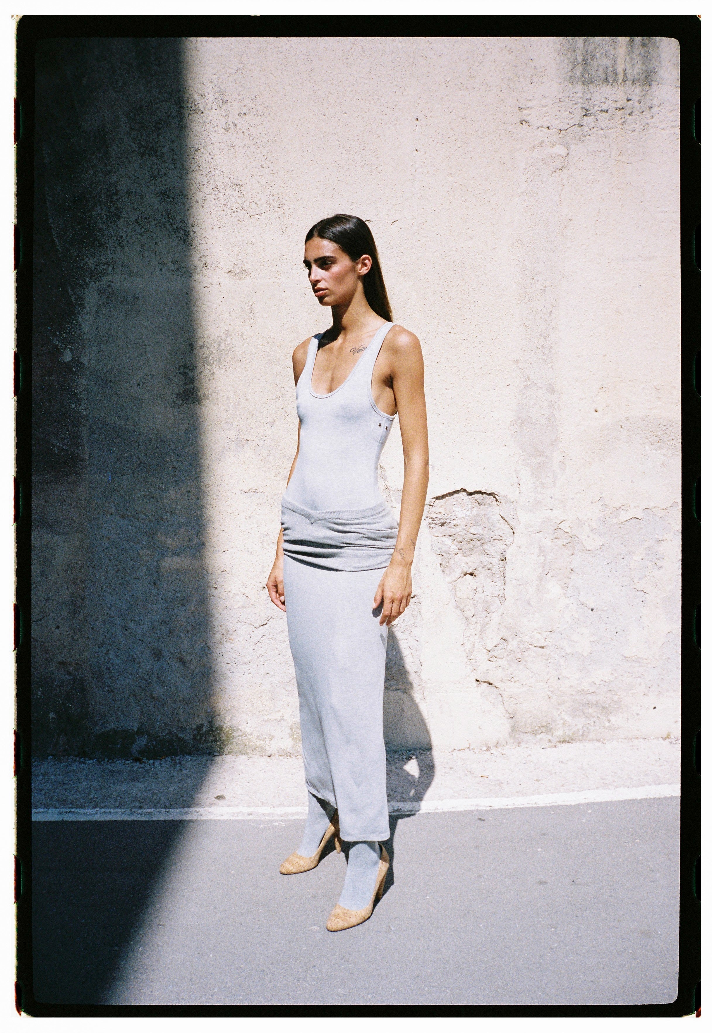 Rhys Dress - Grey