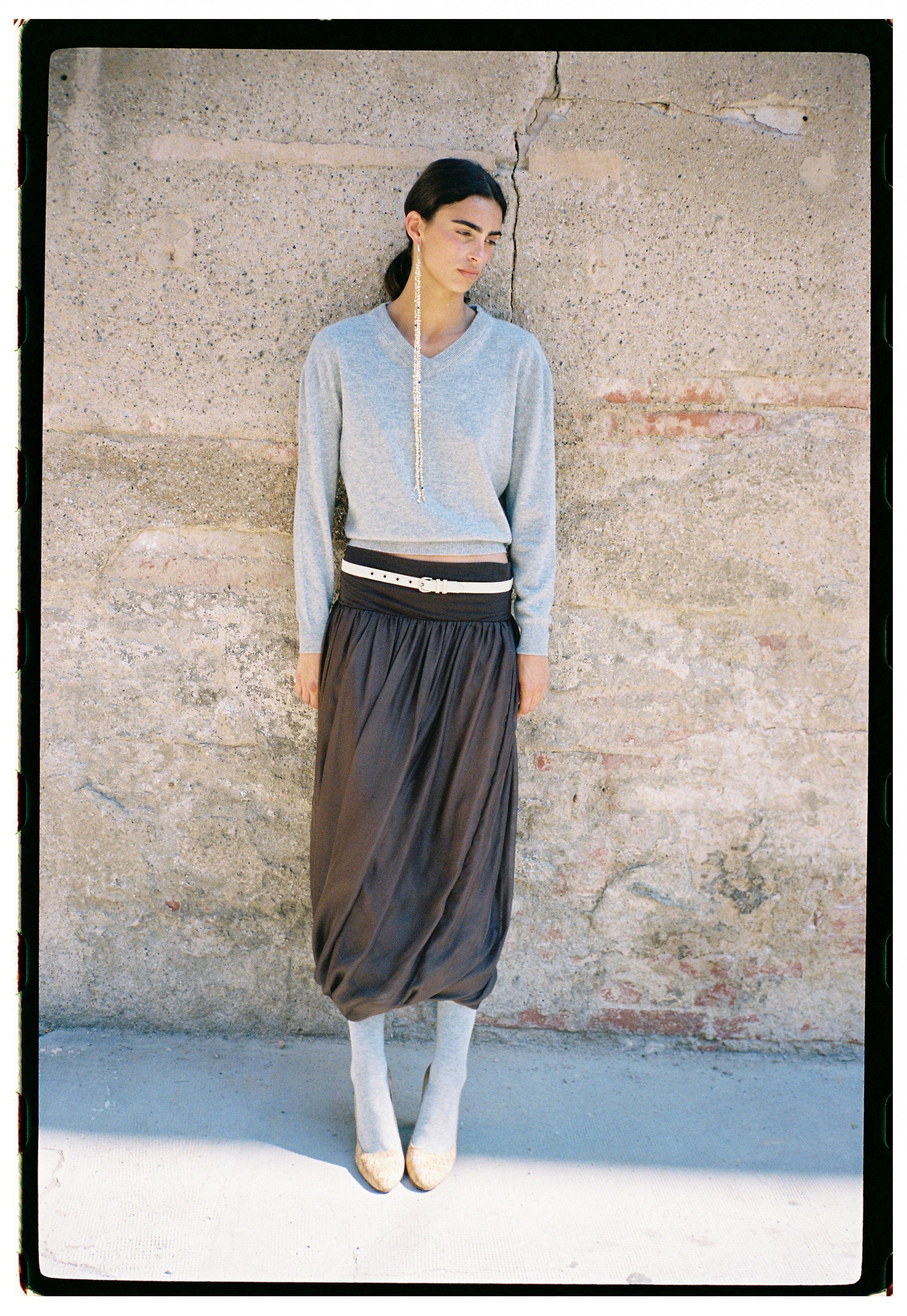 Meadow Maxi Skirt - Brown