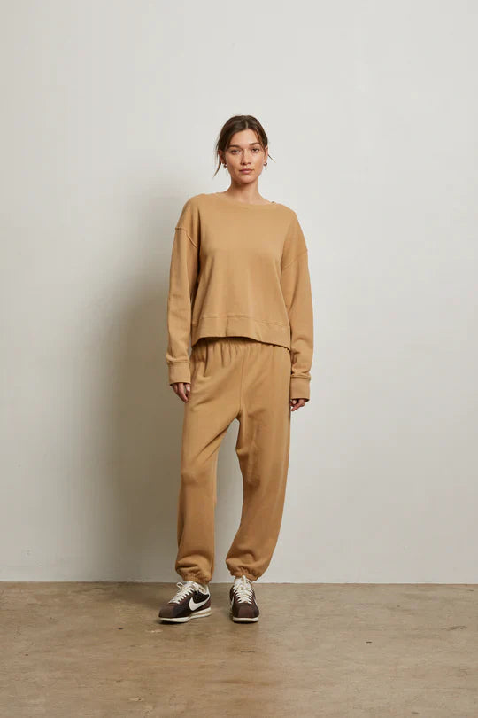 Johnny Sweatpant in Suede