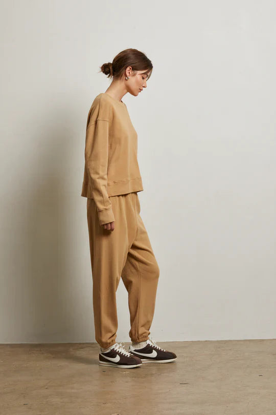 Johnny Sweatpant in Suede