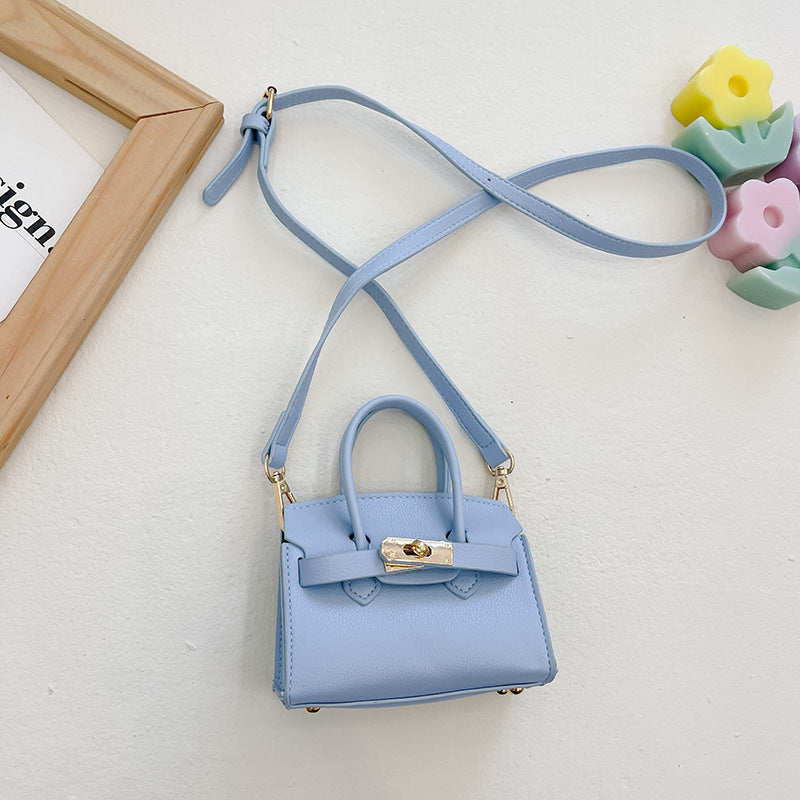 Mini Handbag Coin Purse in Blue