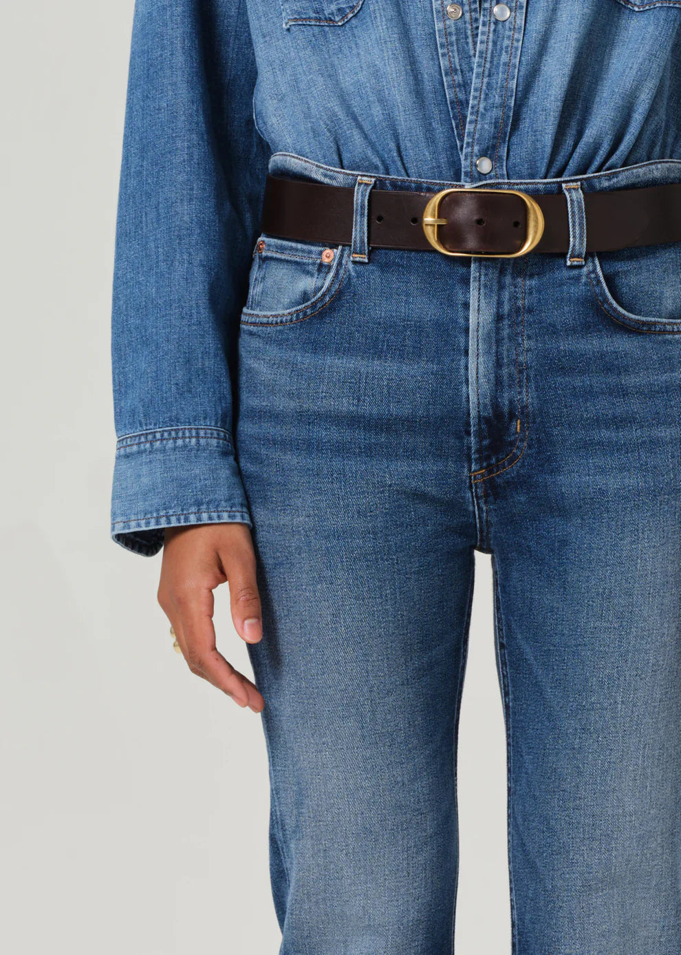 Zurie Ankle Jeans in Abalone