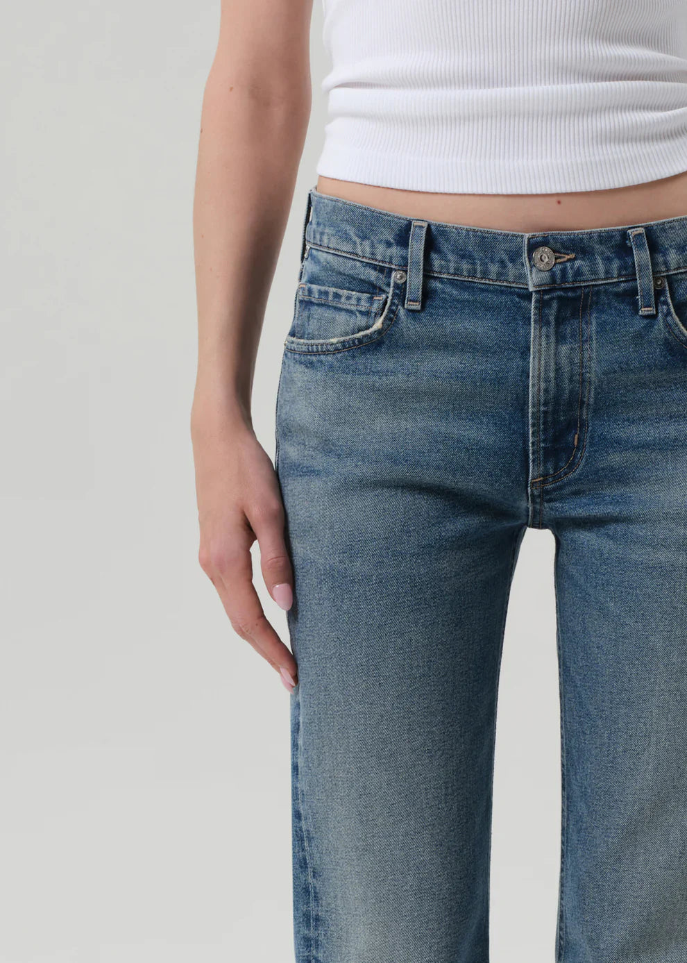 Genova Low Rise Bootcut in Clairo