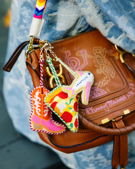 Cowboy Boot Bag Charm