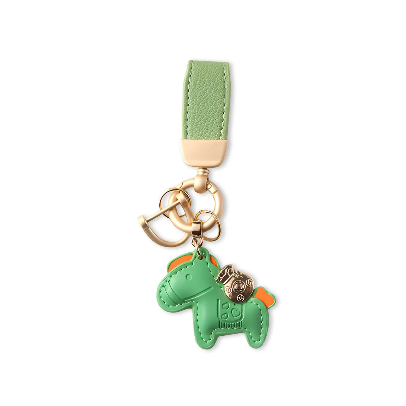 Keychain - Equestrian Green