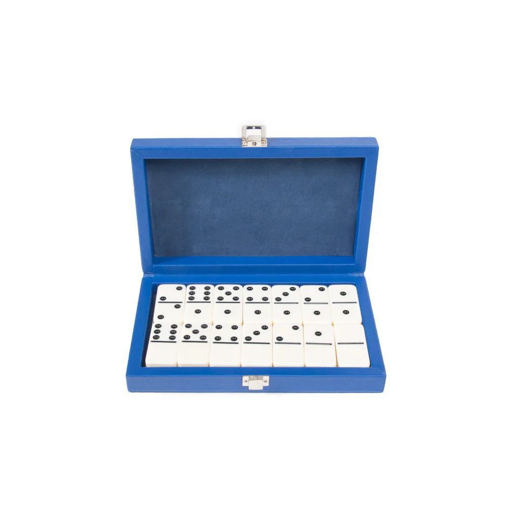 Ellen Dominoes Set in Blue