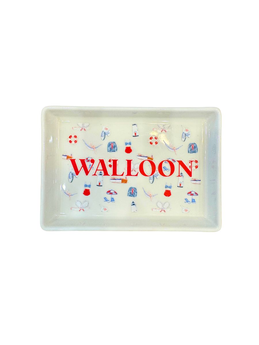 Ceramic Tray - Walloon