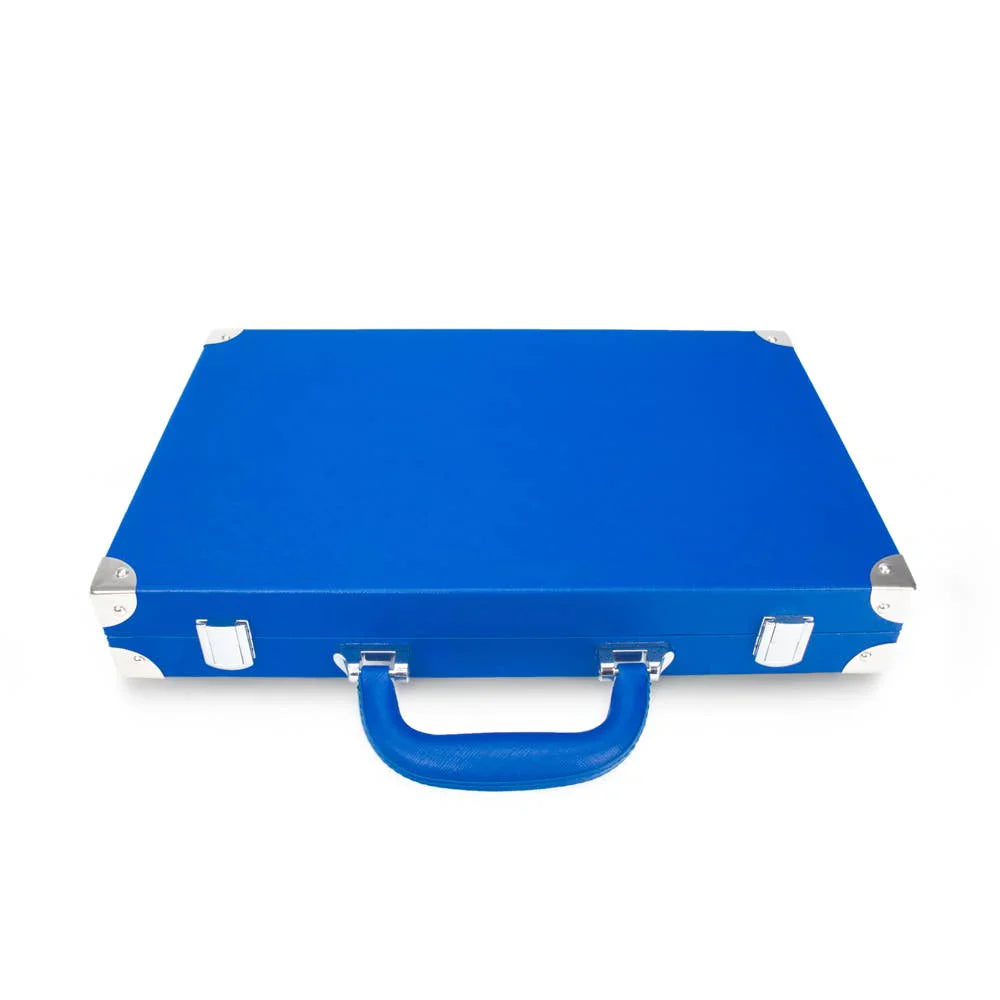 Ellen Backgammon Set in Blue