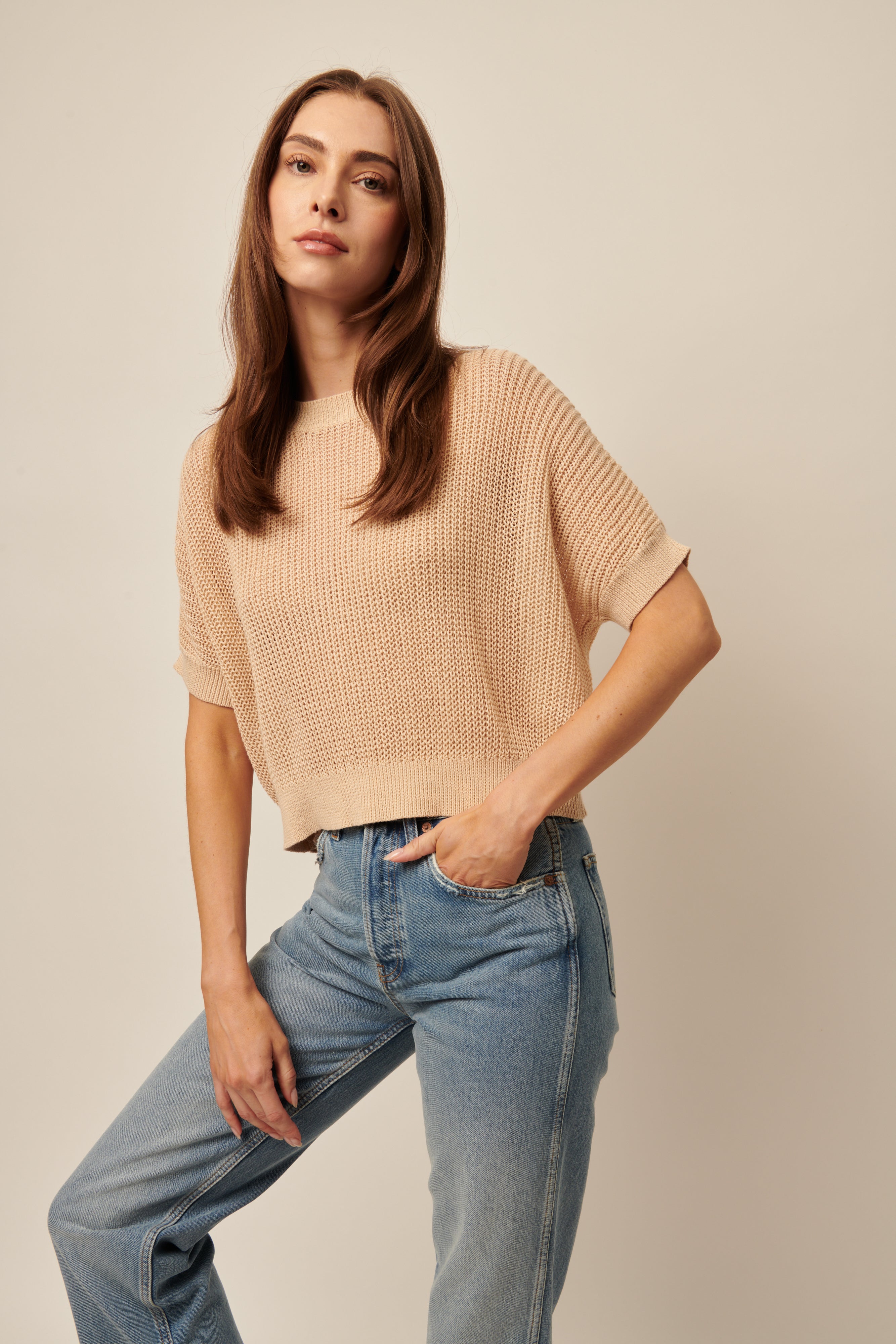 Emersyn Shirt in Frappe