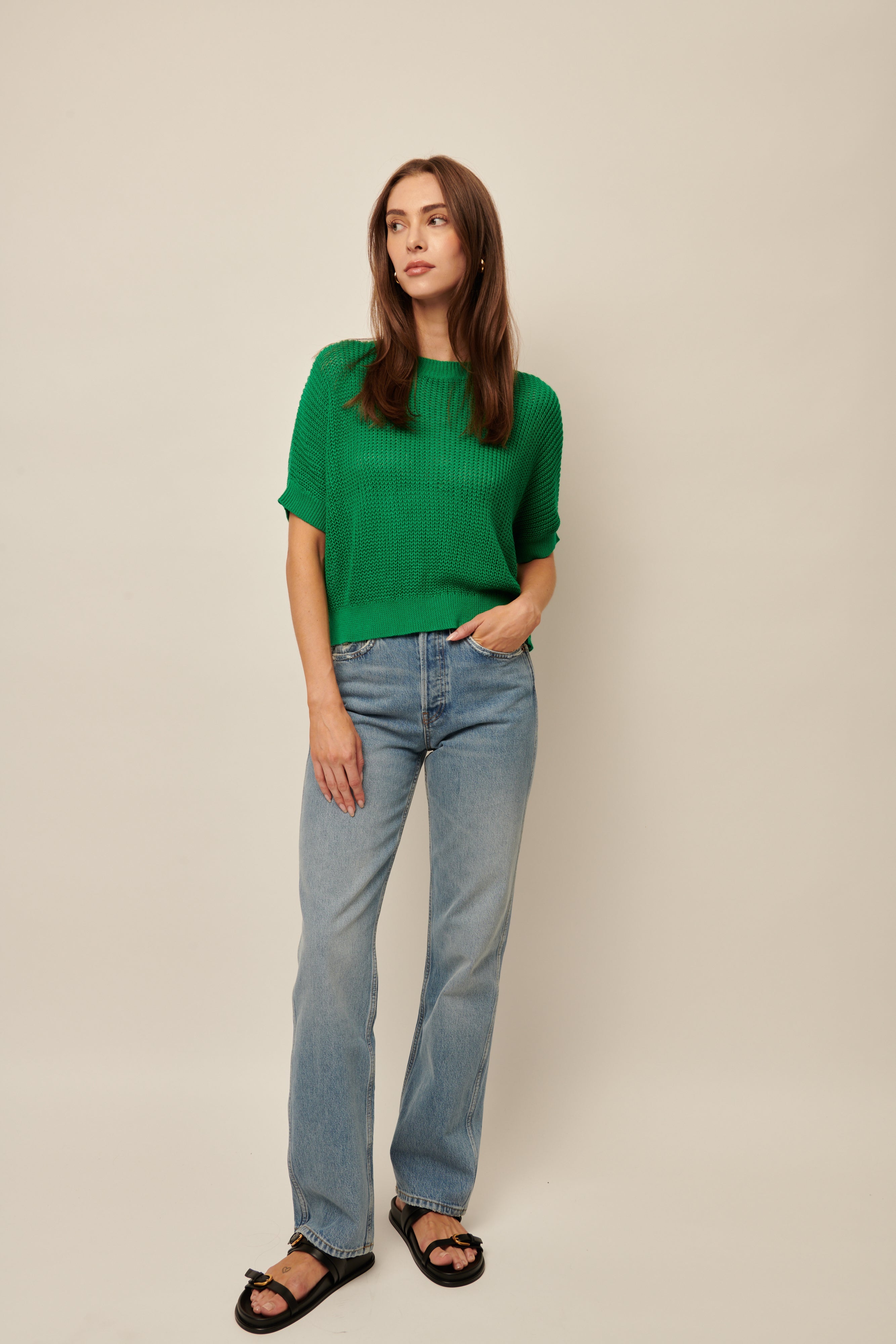 Emersyn Shirt in Matcha