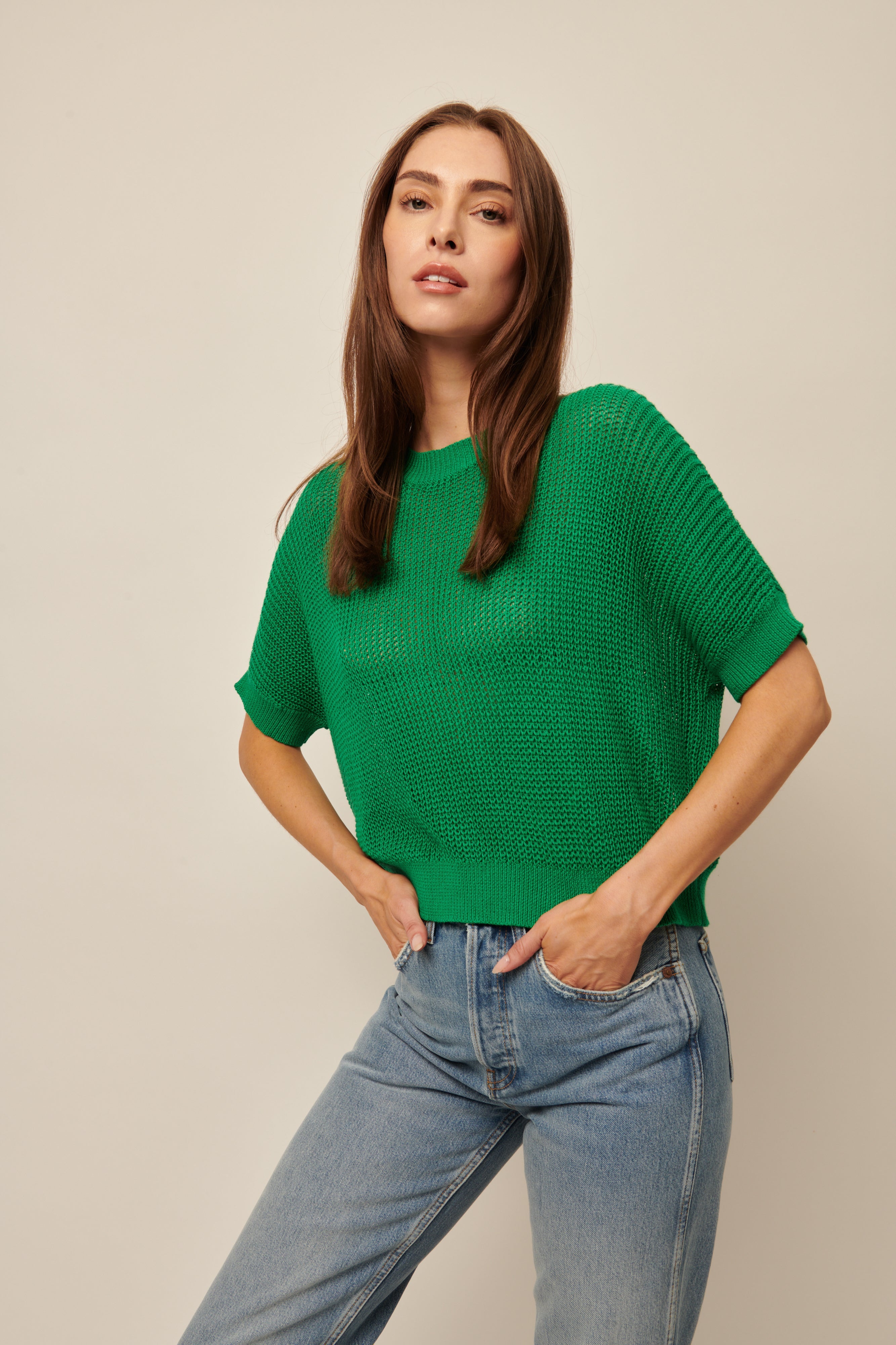 Emersyn Shirt in Matcha