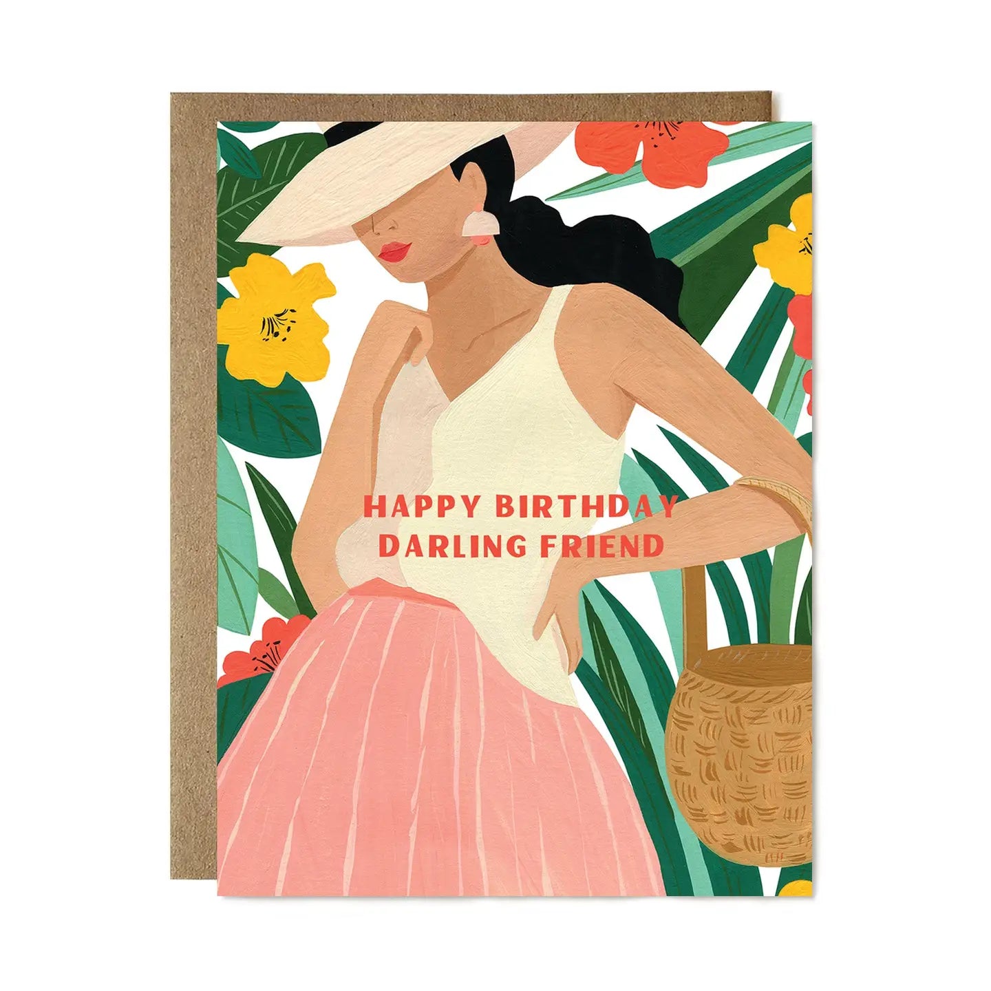 Happy Birthday Darling Friend Card