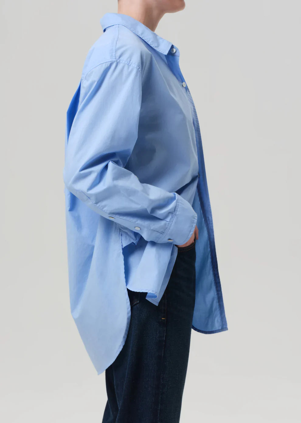 Kayla Shirt in Banker Blue