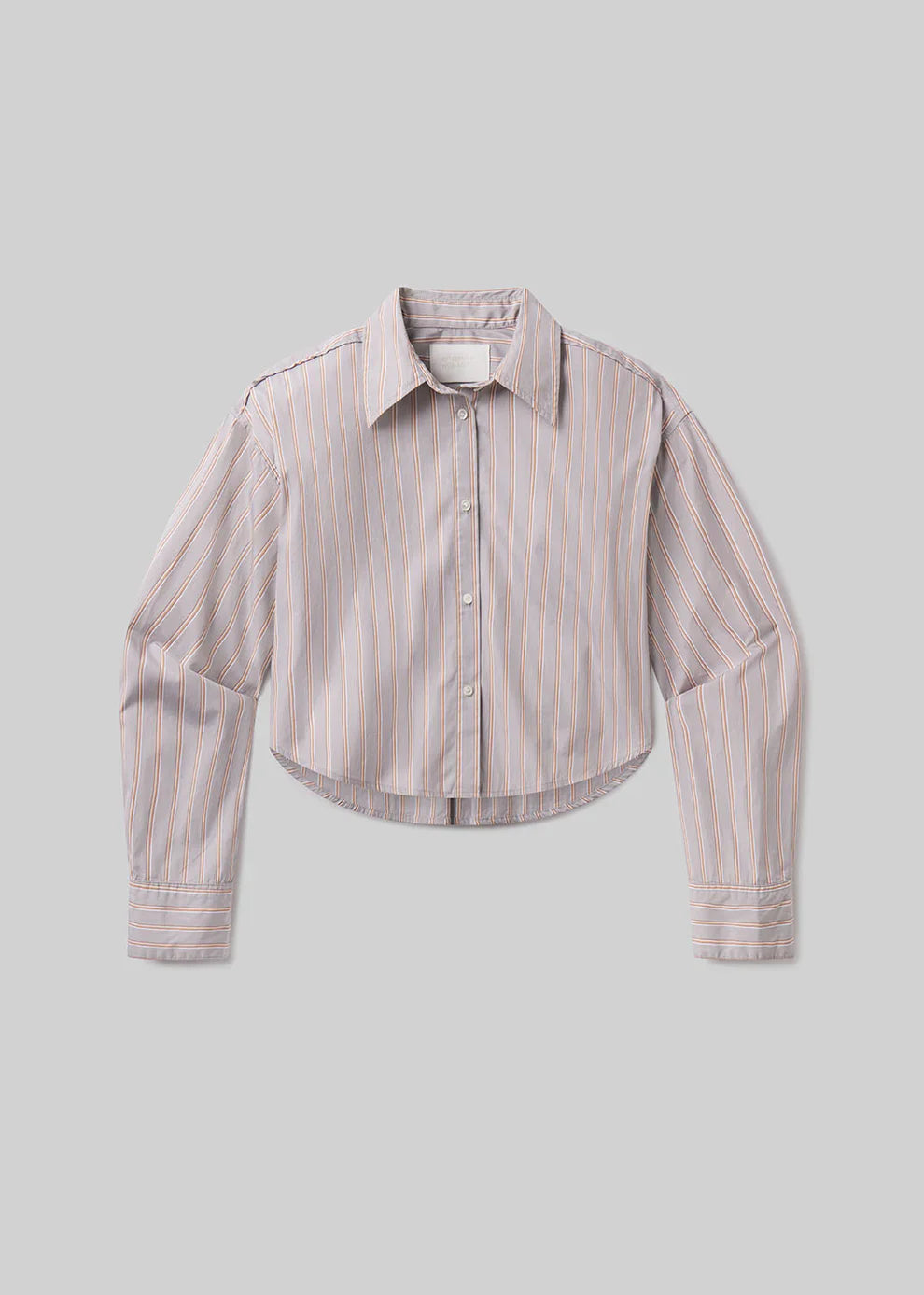 Ana Cropped Shirt in Noble Stripe