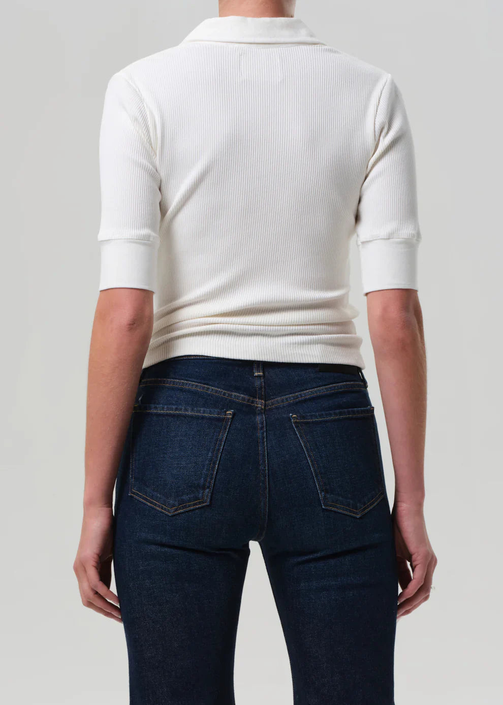 Amina Polo Shirt in Pashmina