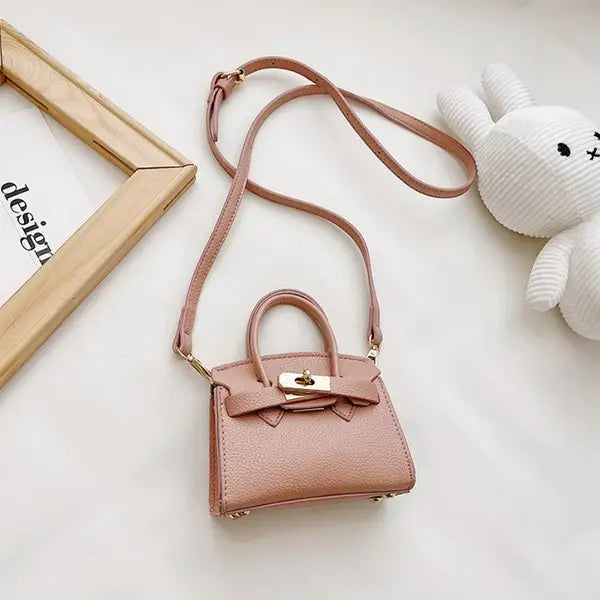 Mini Handbag Coin Purse in Pink