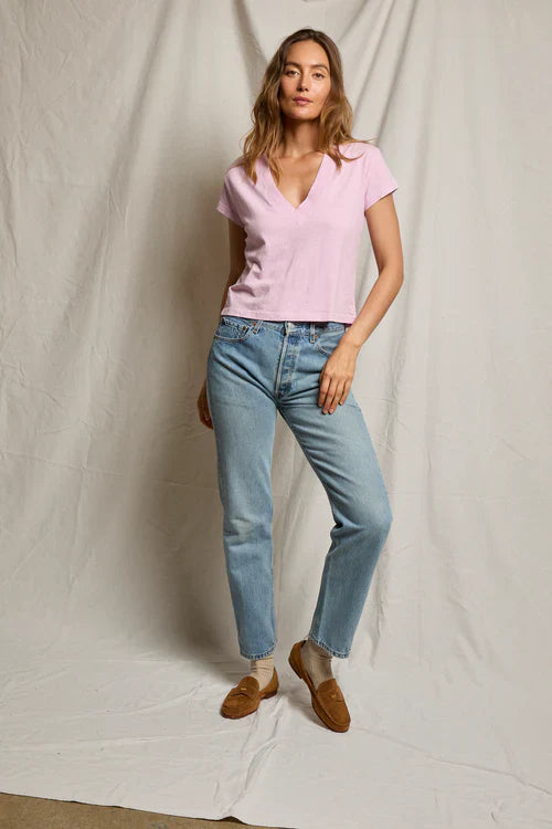 Alanis Tee in Sugar Pink