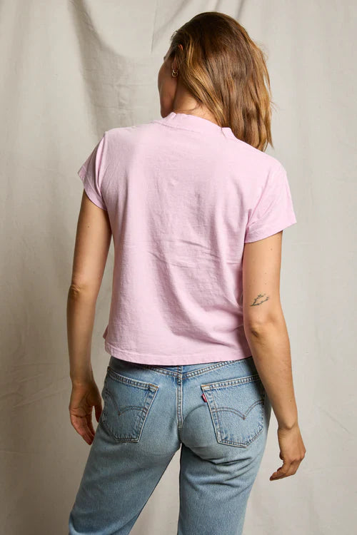 Alanis Tee in Sugar Pink