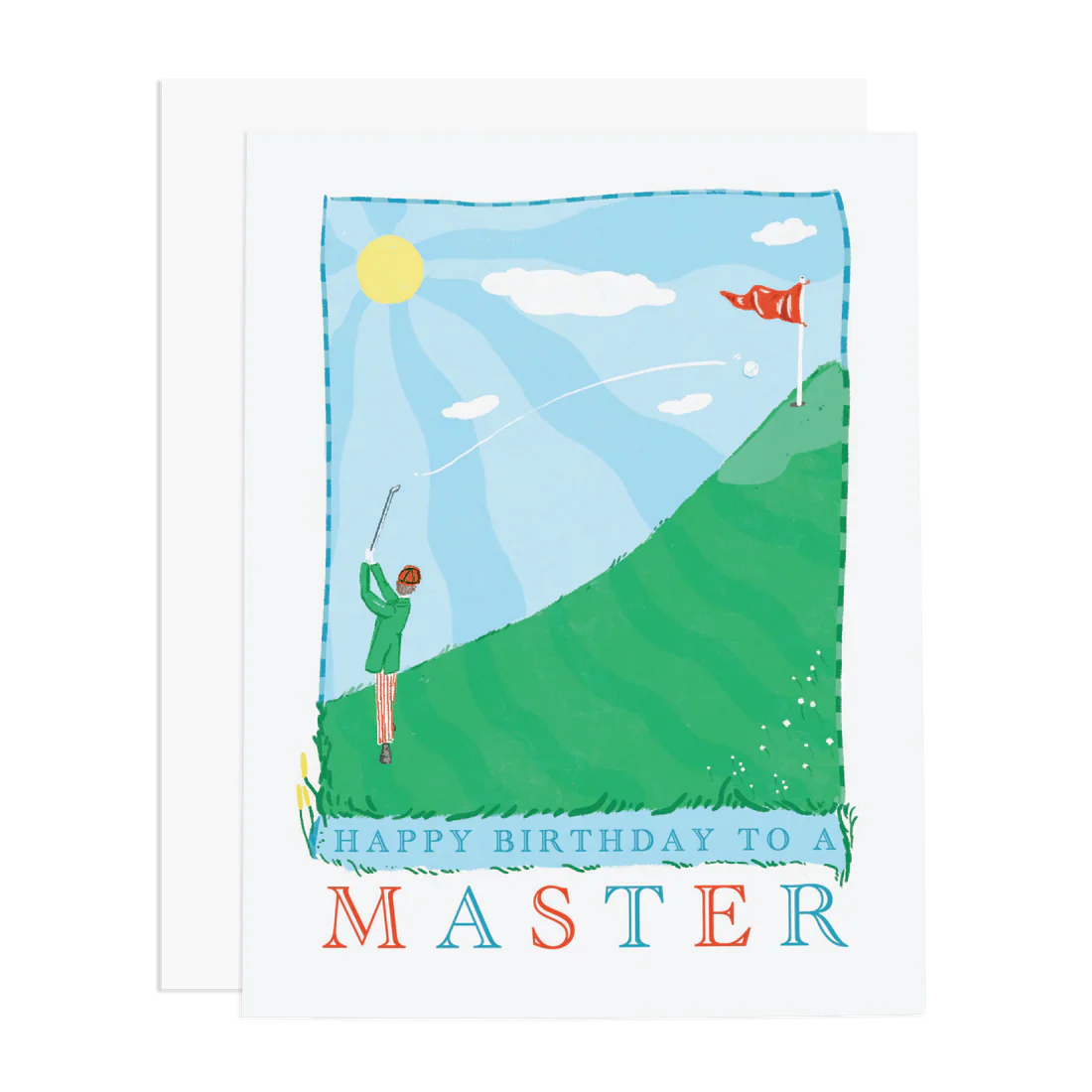 Happy Birthday to a Master Greeting Card