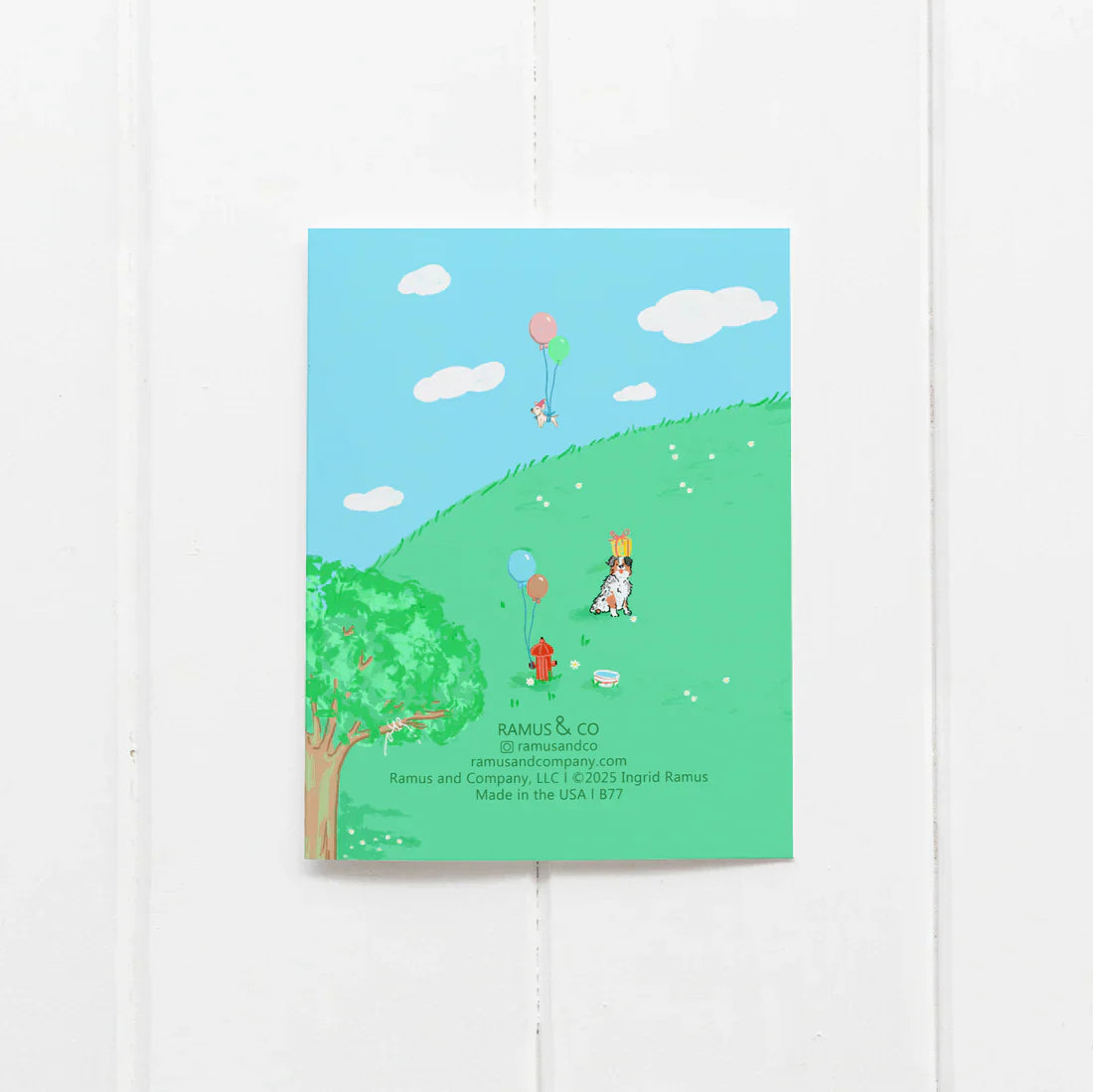 Dog Party Greeting Card