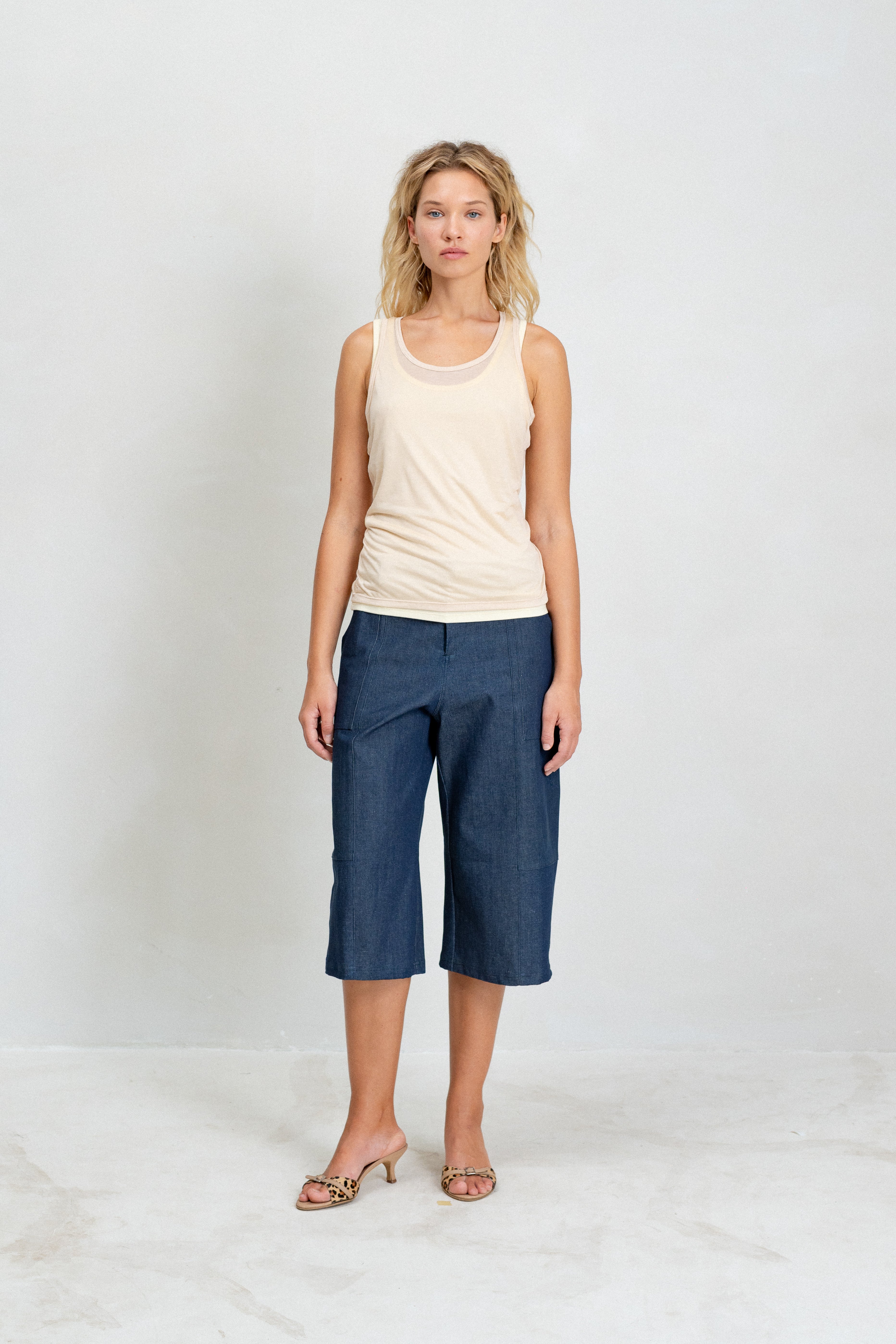 Vallie Shorts - Denim