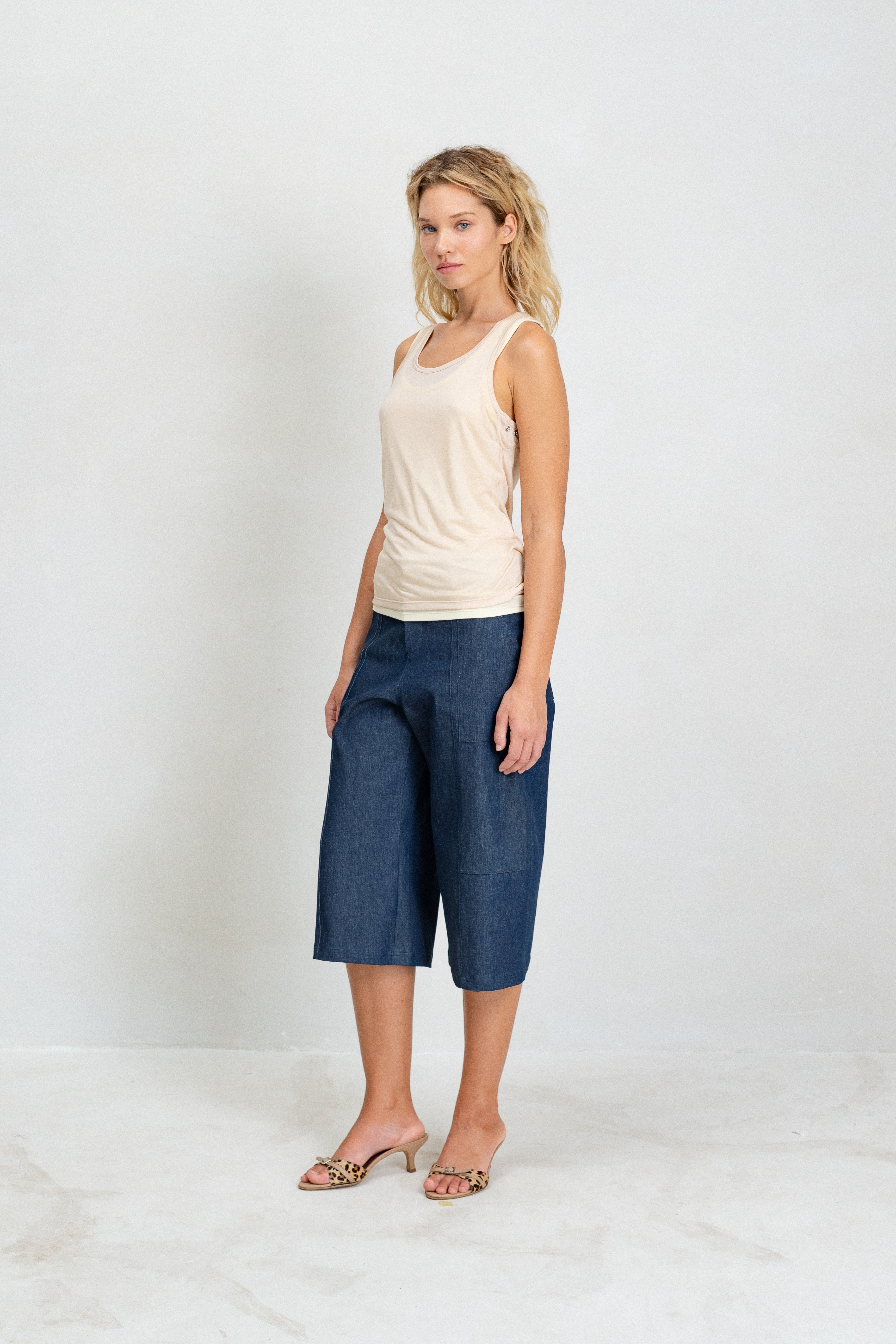 Vallie Shorts - Denim