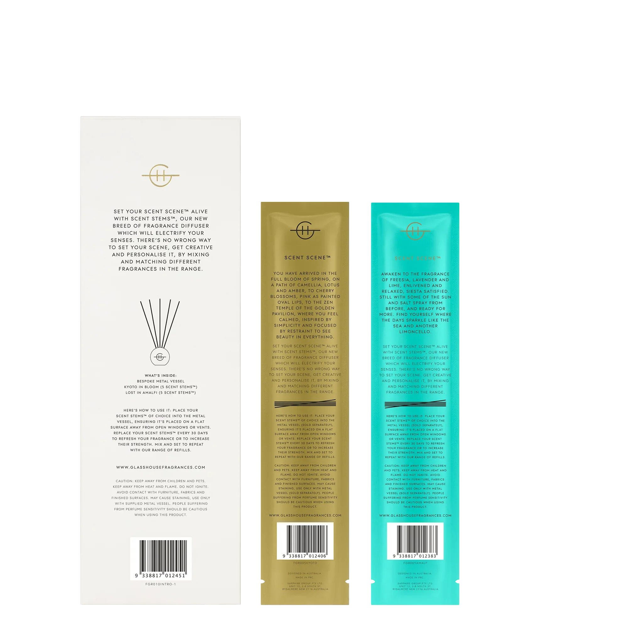 Scent Scene Duo - Kyoto + Amalfi