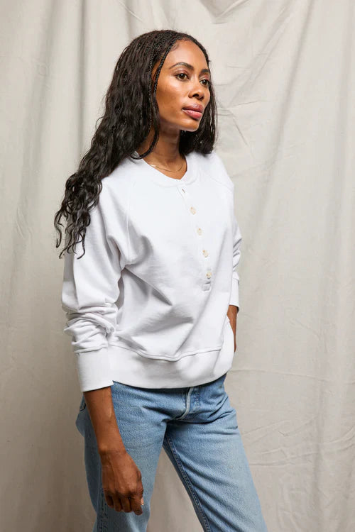 Bowen Sweatshirt in White