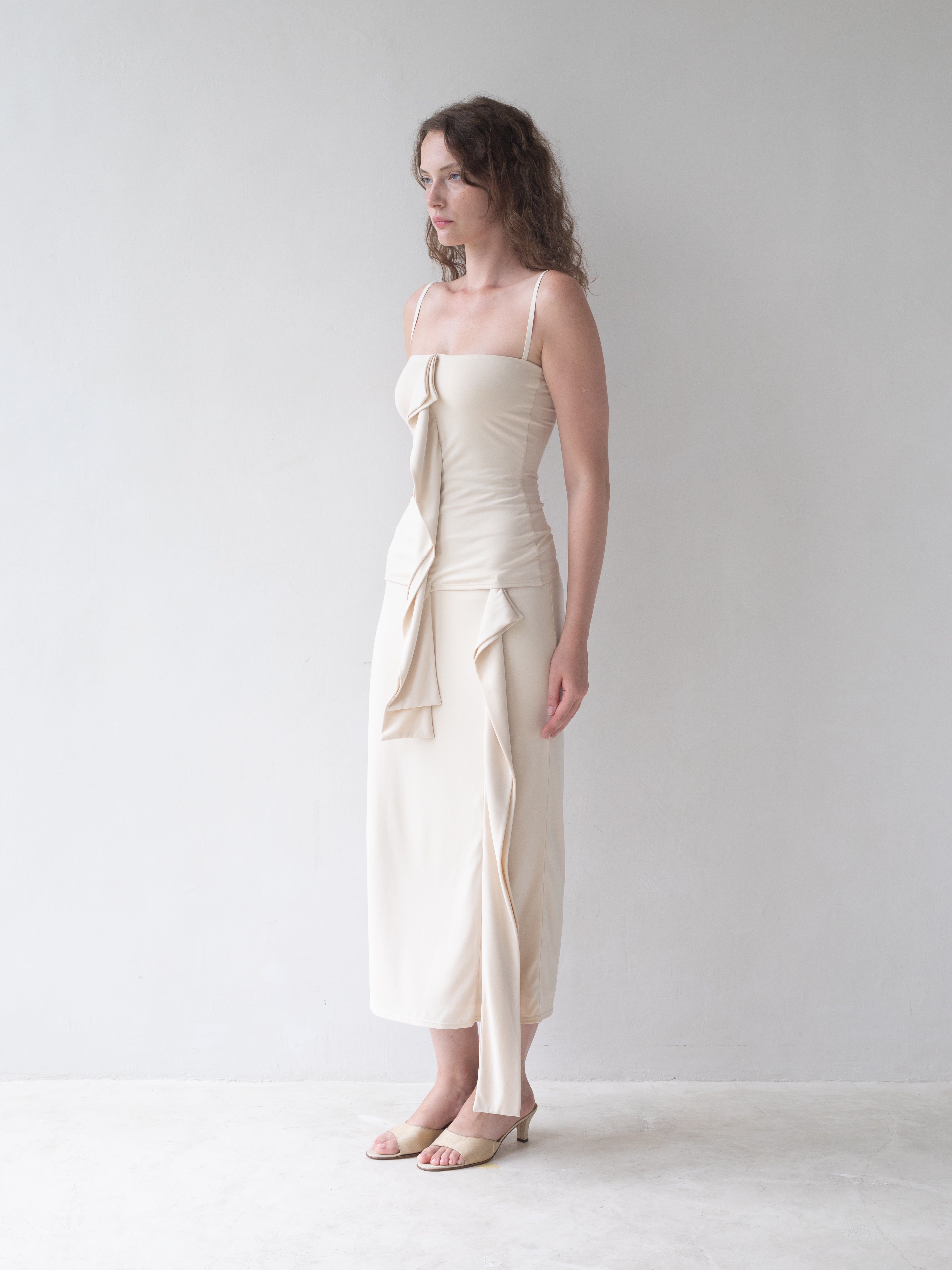 Cascade Skirt - Cream