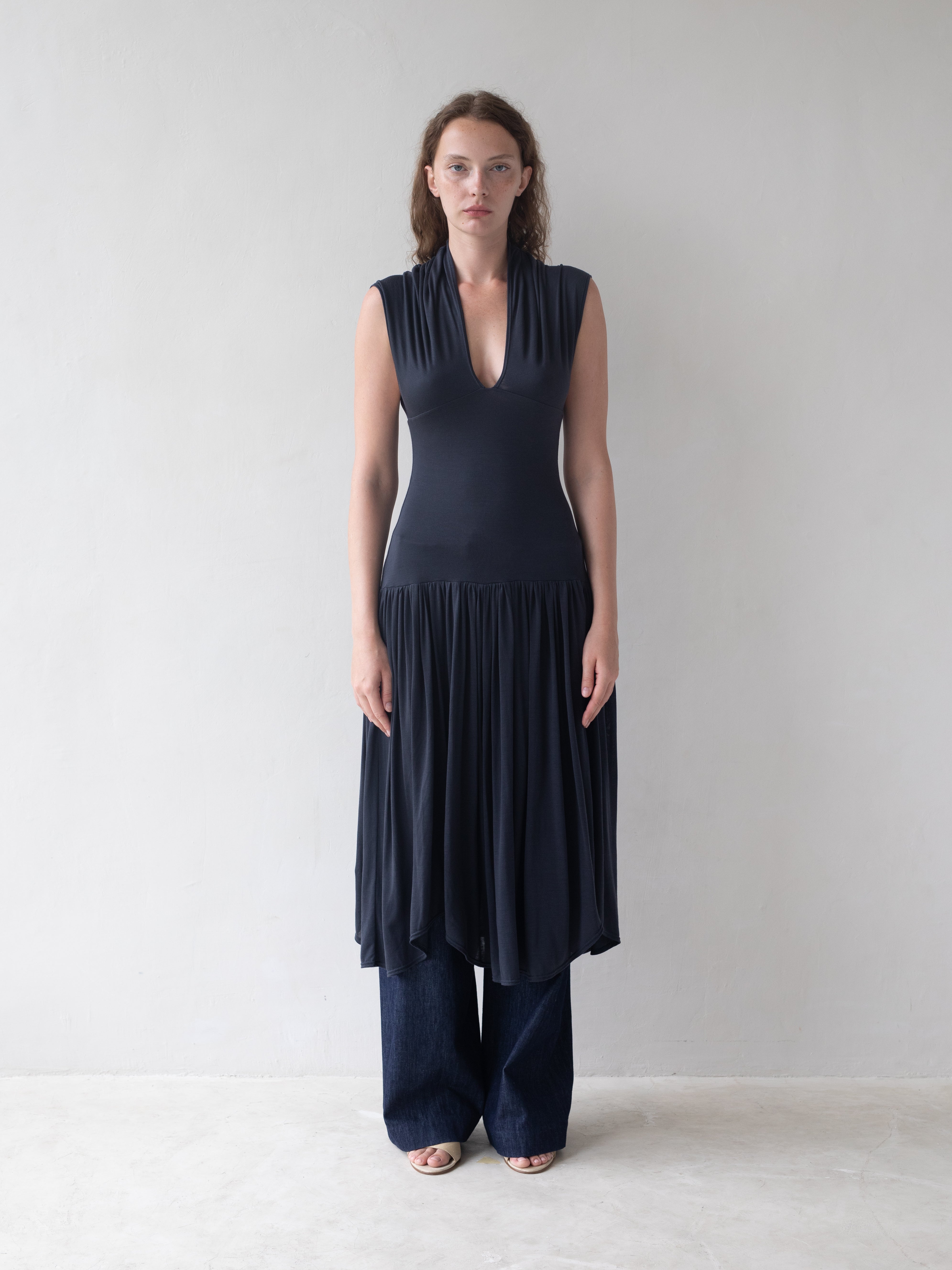Twyla Dress - Navy