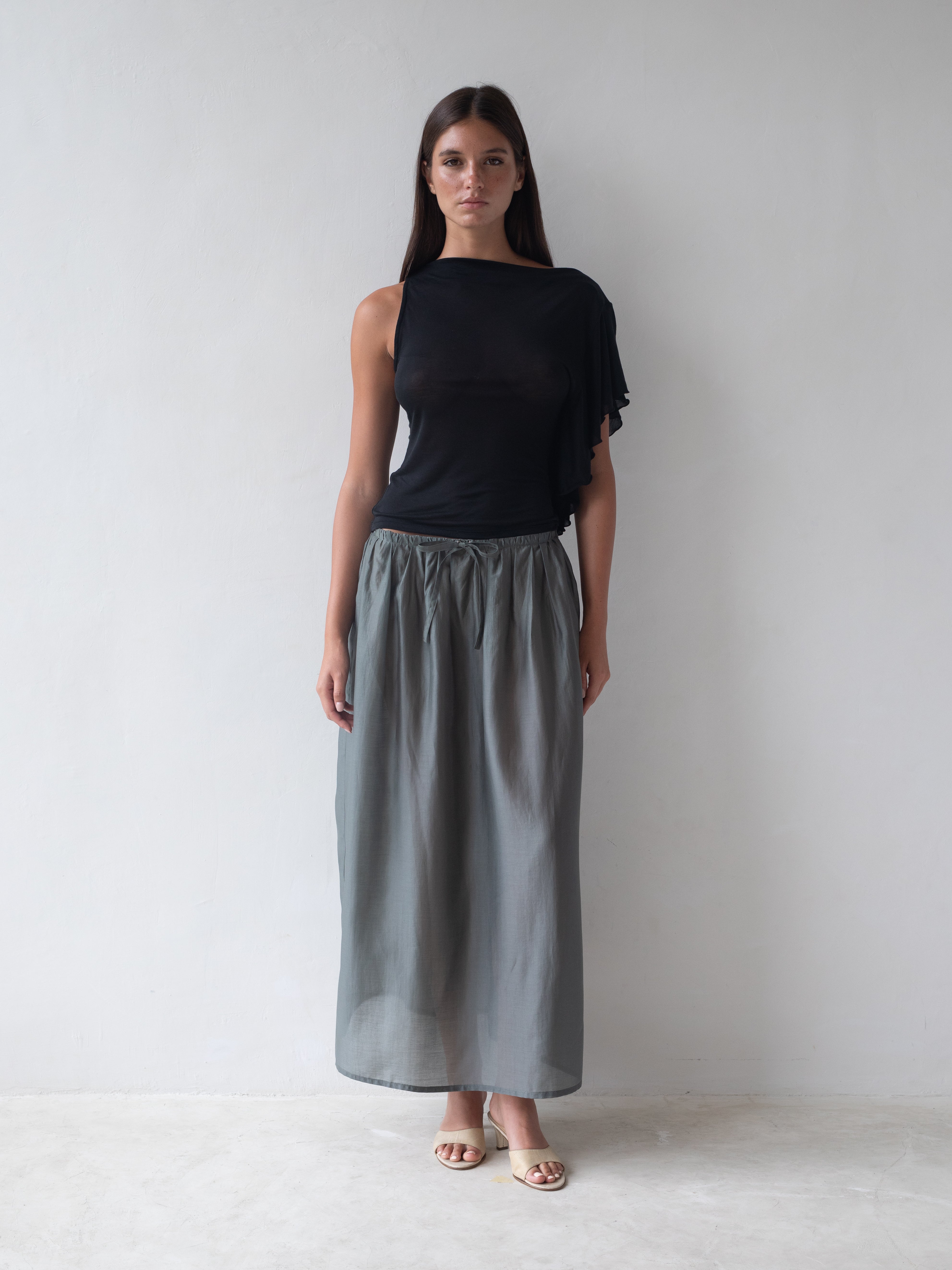 Rhea Skirt - Evergreen