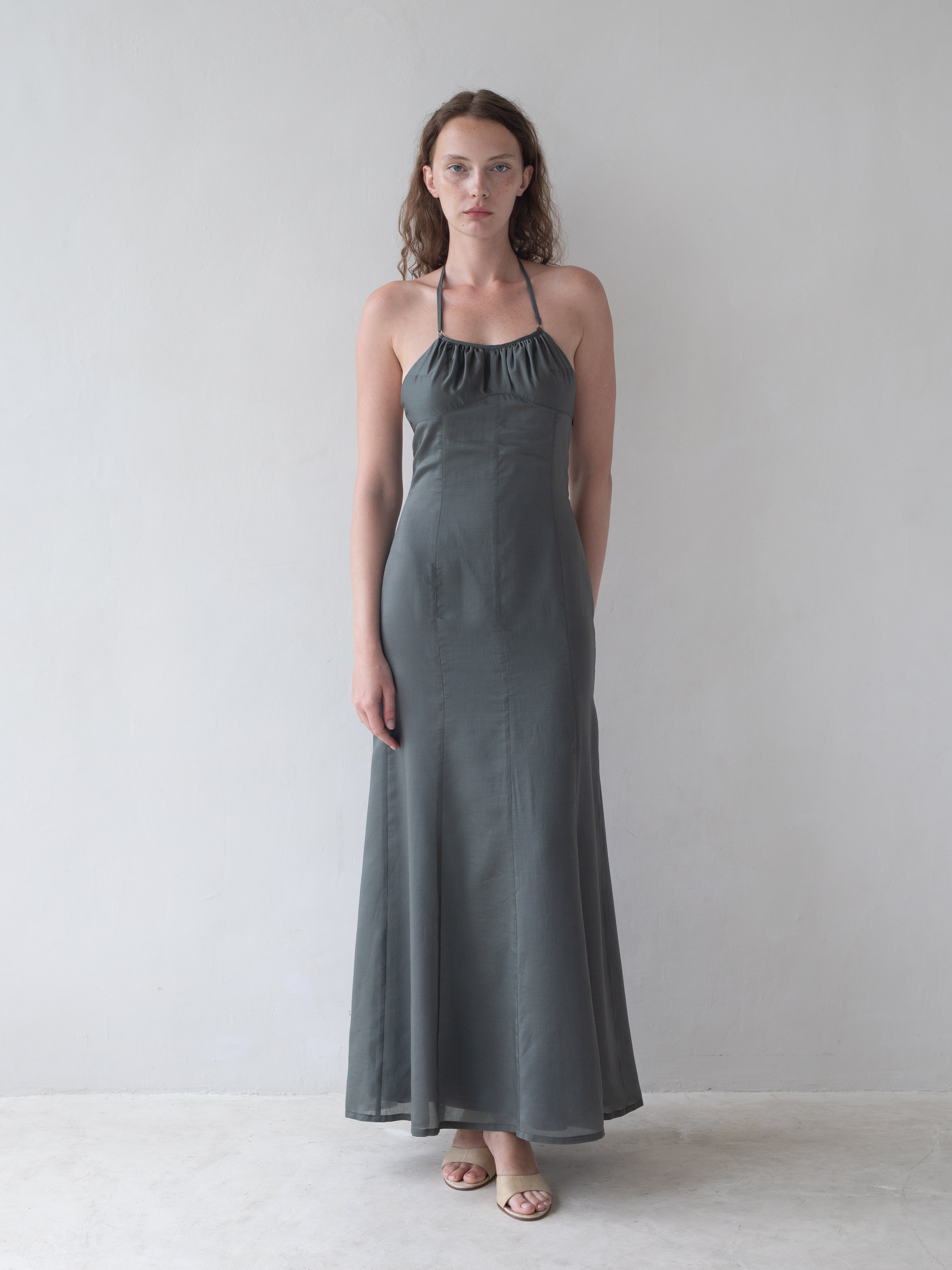 Flore Maxi Dress - Evergreen