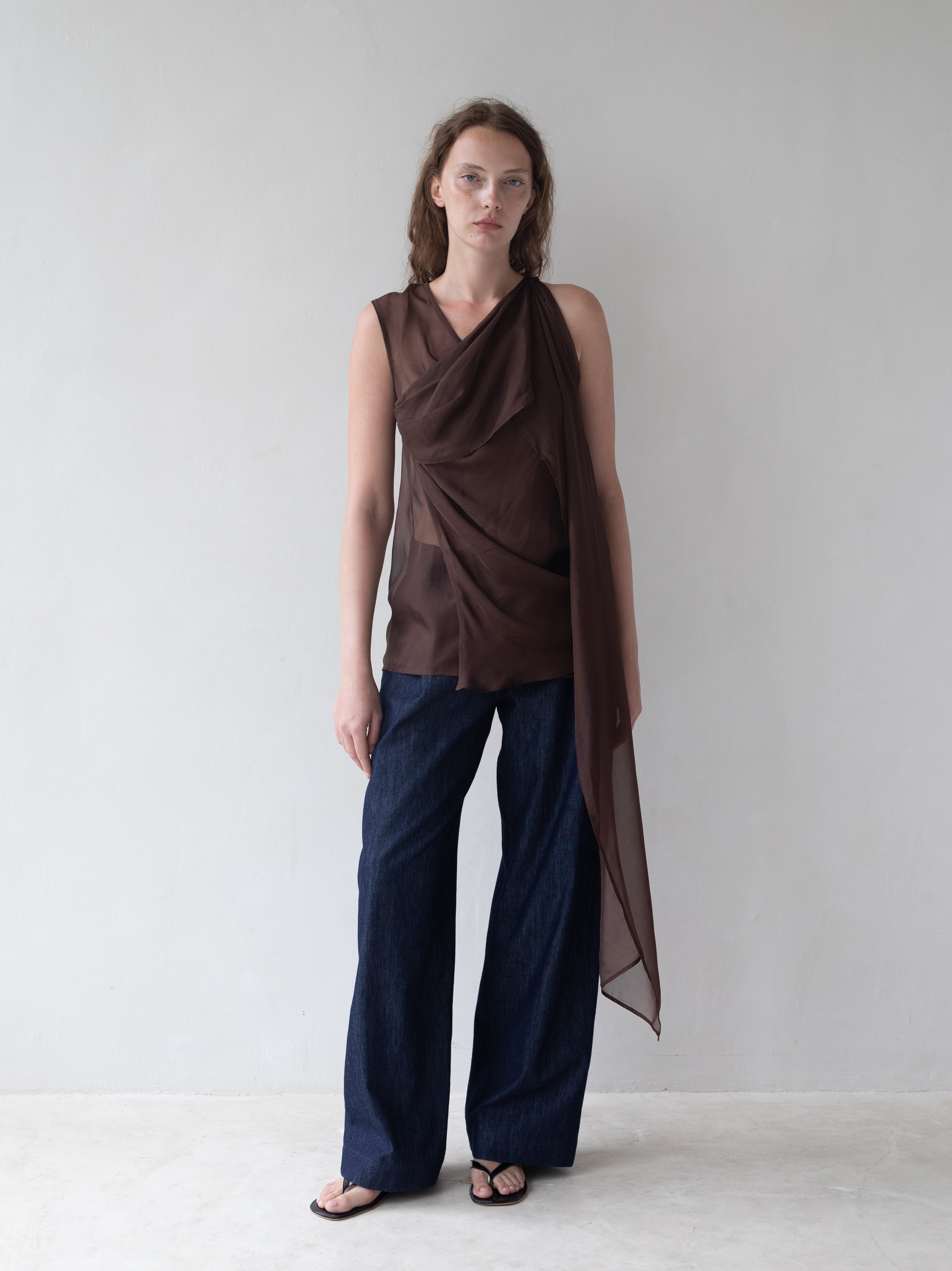 Vale Top - Brown