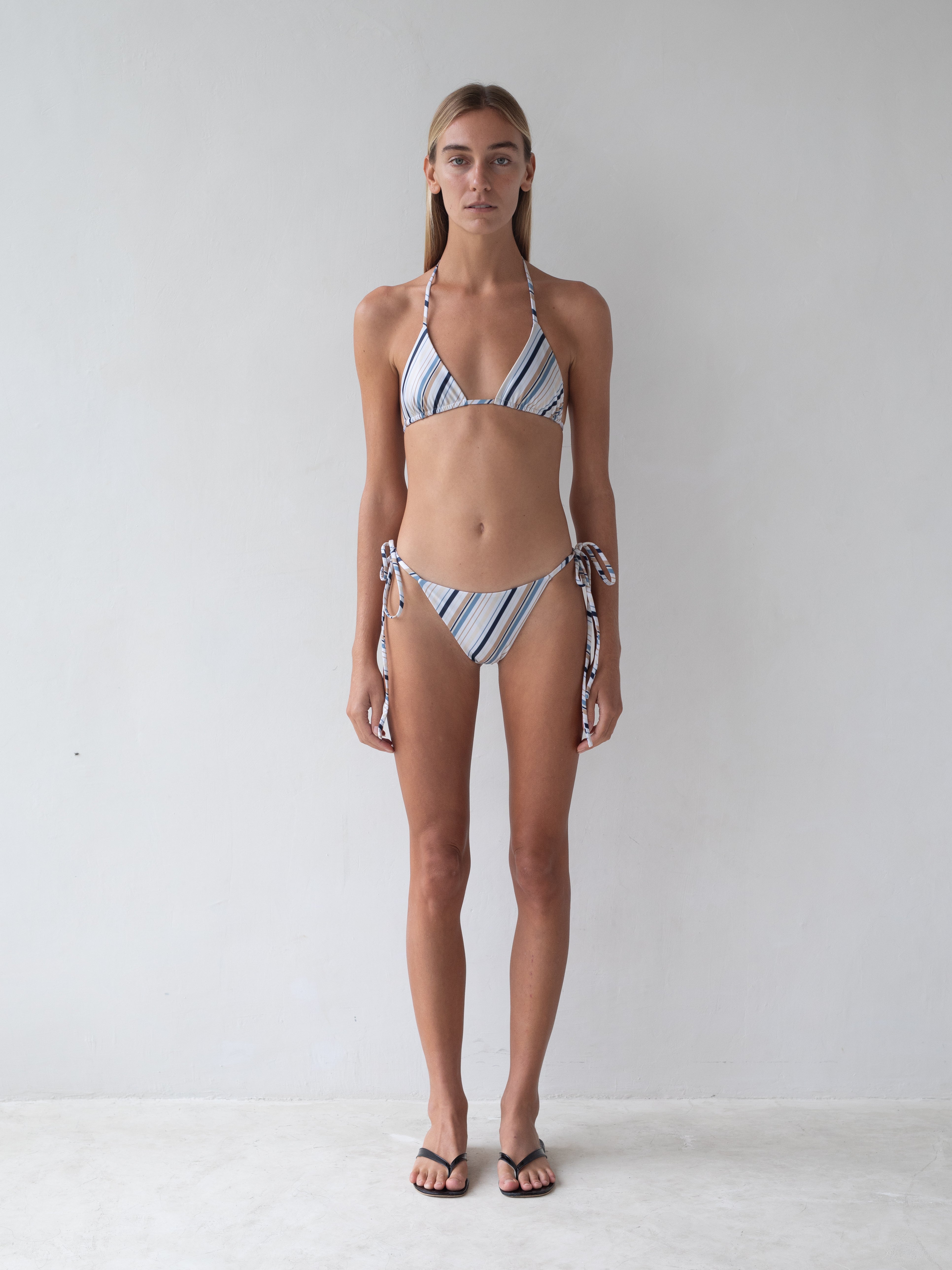 Estelle Top - Blue Stripe