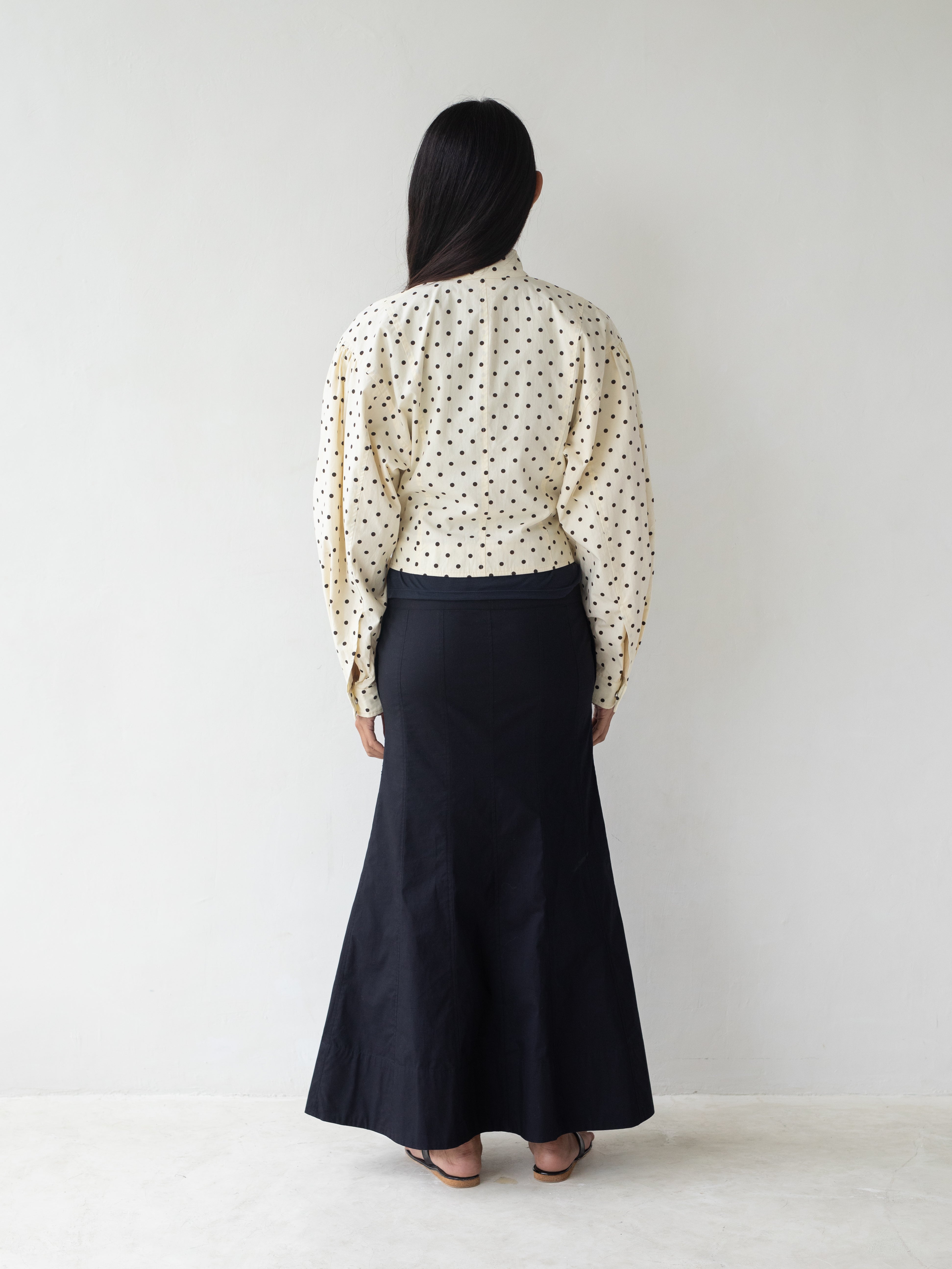 Globo Jacket – White Polka