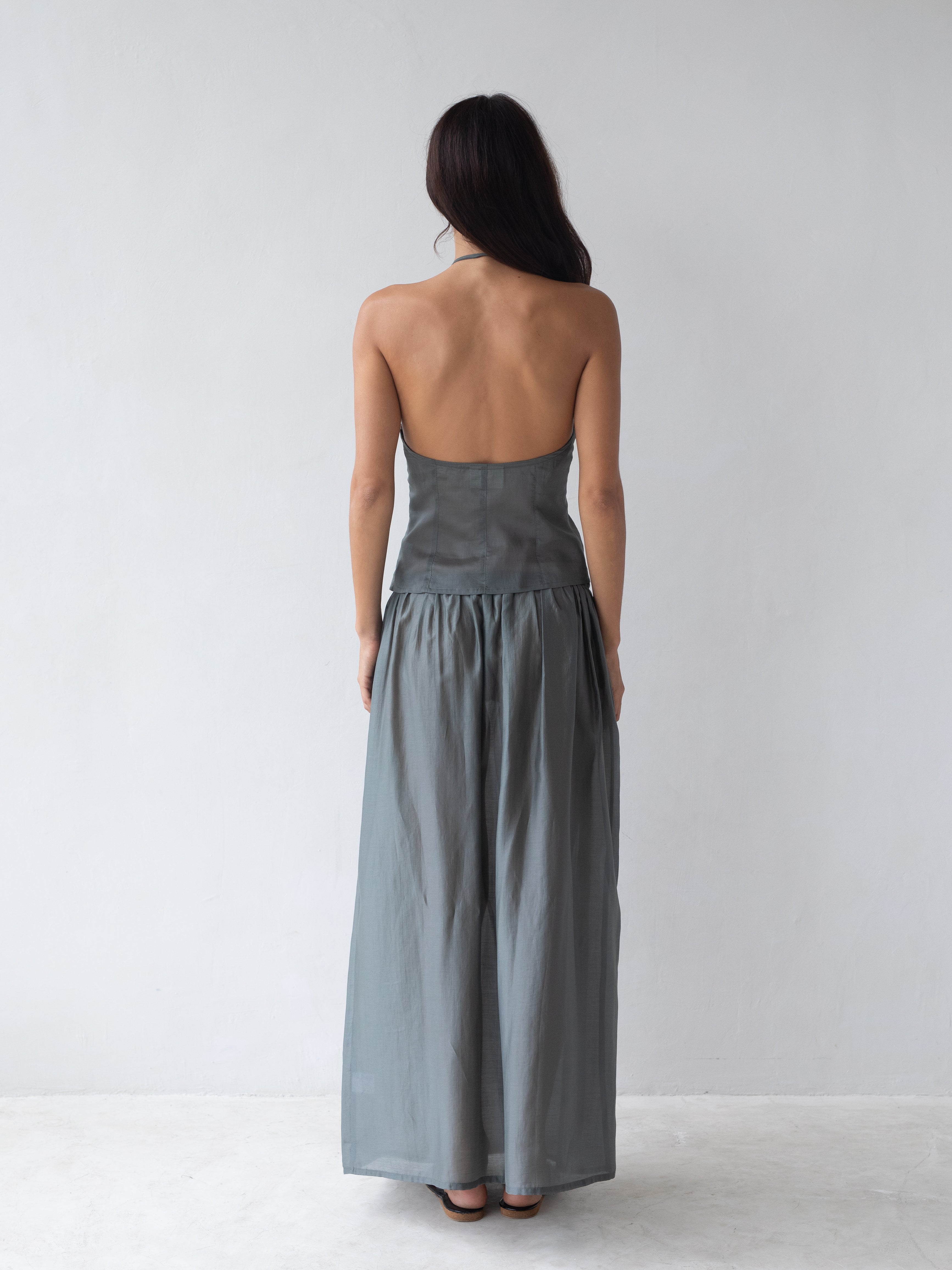 Flore Top - Evergreen