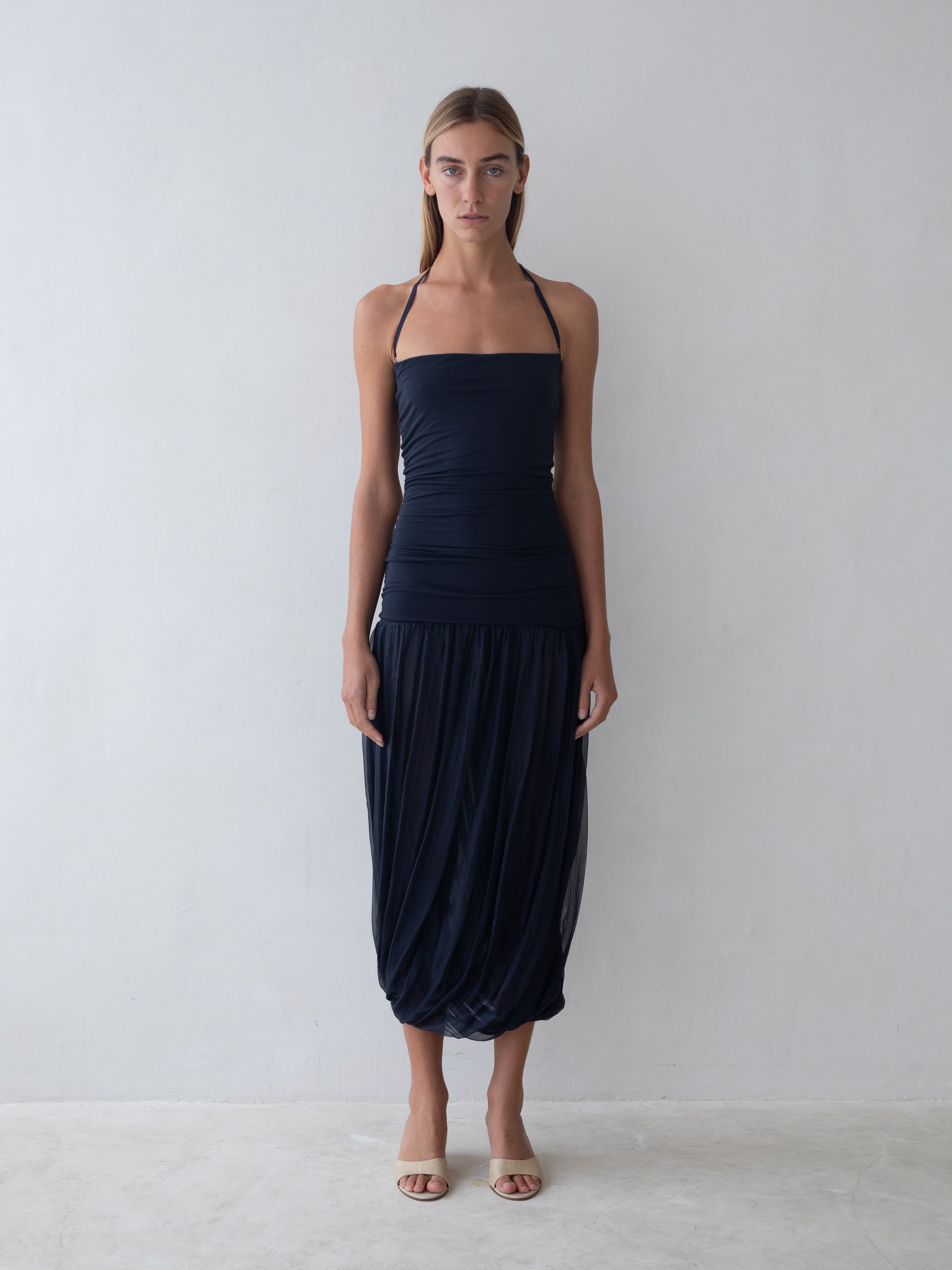 Willow Dress - Navy