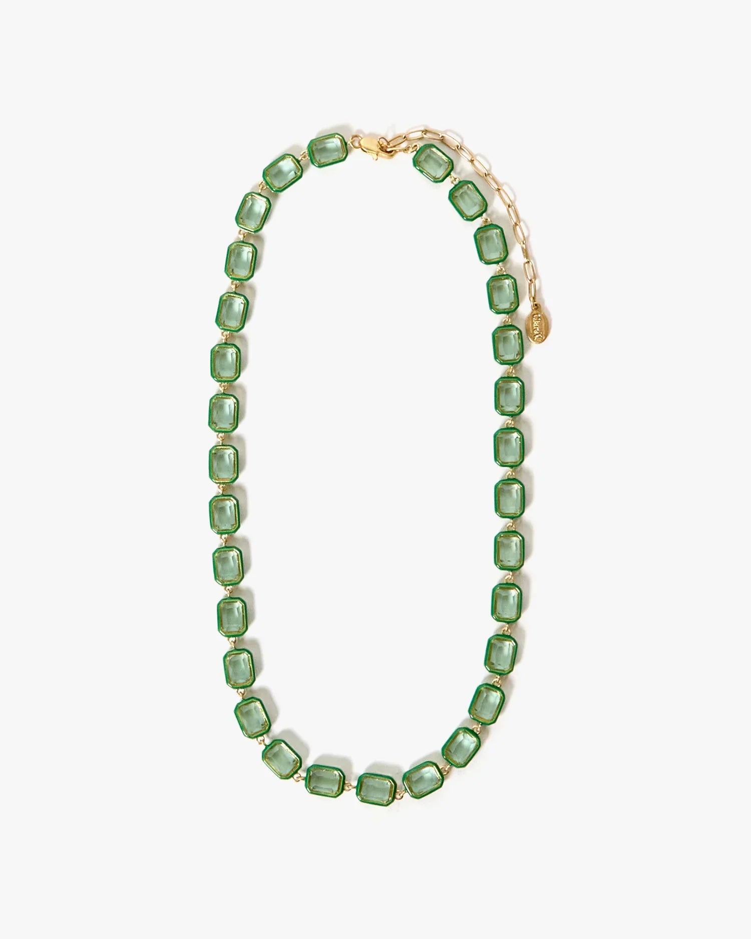 Bijoux Bead Necklace in Mint