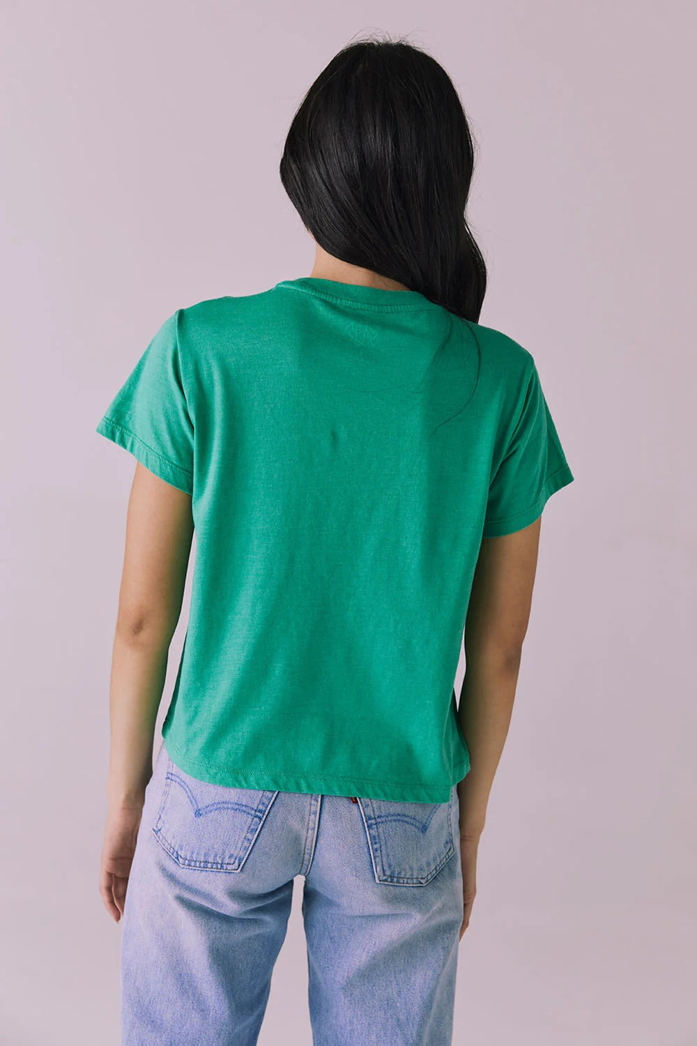 Hamptons Yacht Club Tee in Peppermint Green
