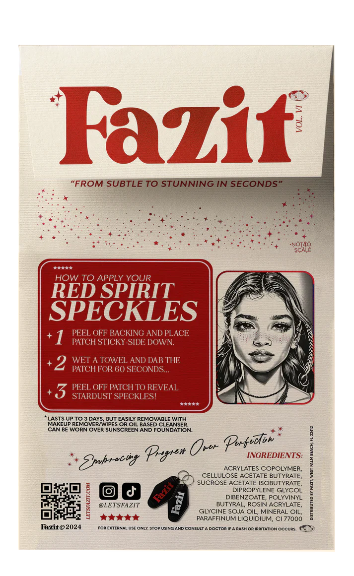 Red Spirit Speckles