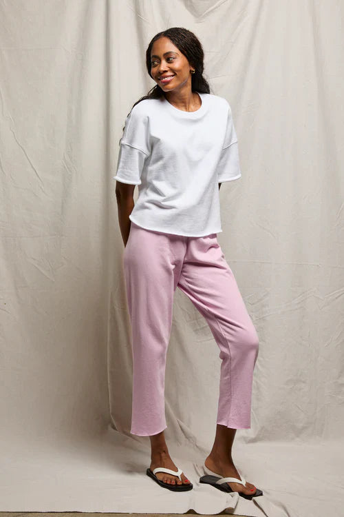 Jamaica Beach Fleece Pant in Sugar Pink