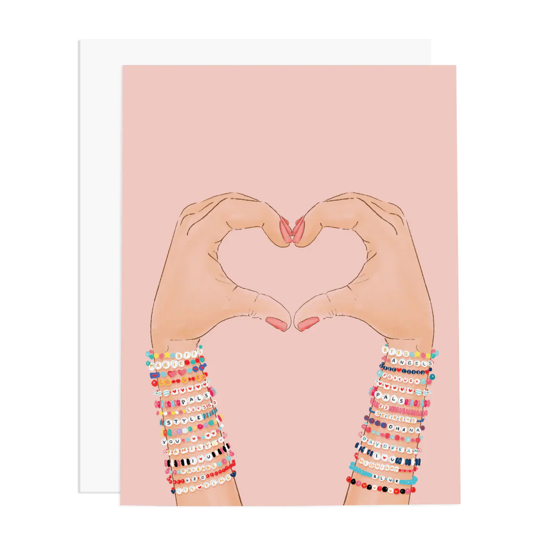 Friendship Bracelets Greeting Card