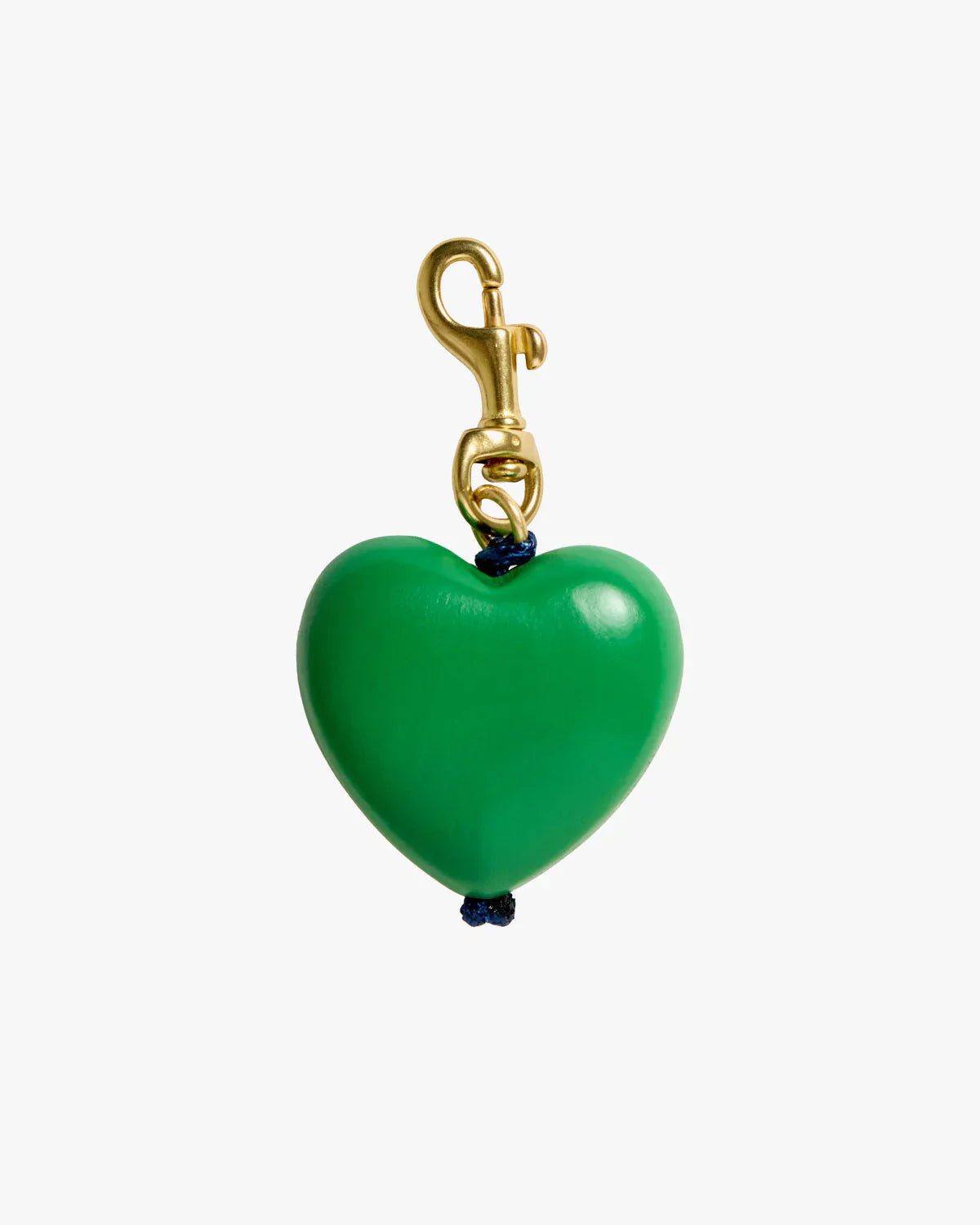 Grande Heart Fob in Emerald