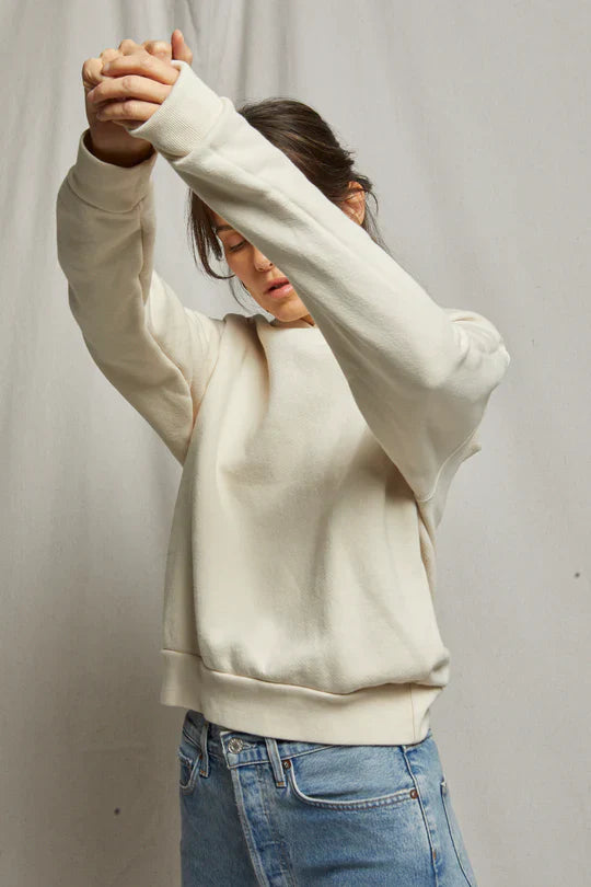 Heart Hoodie in Sugar