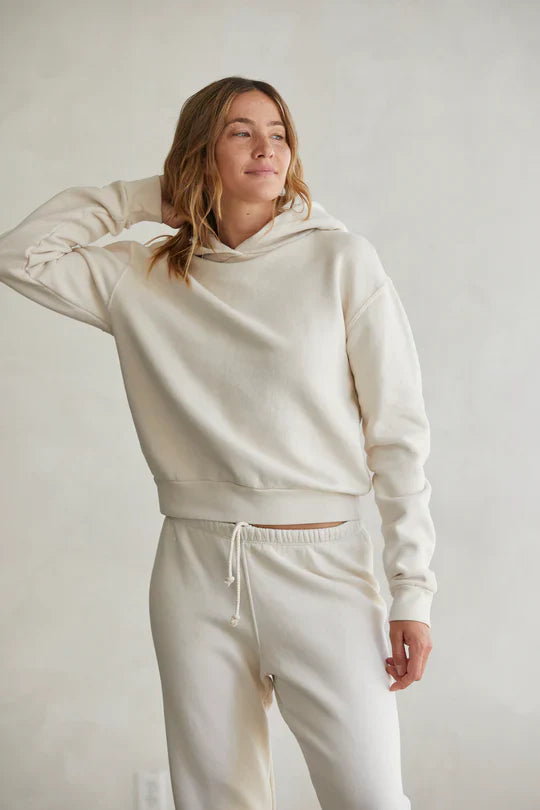 Heart Hoodie in Sugar