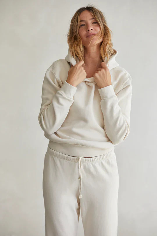 Heart Hoodie in Sugar