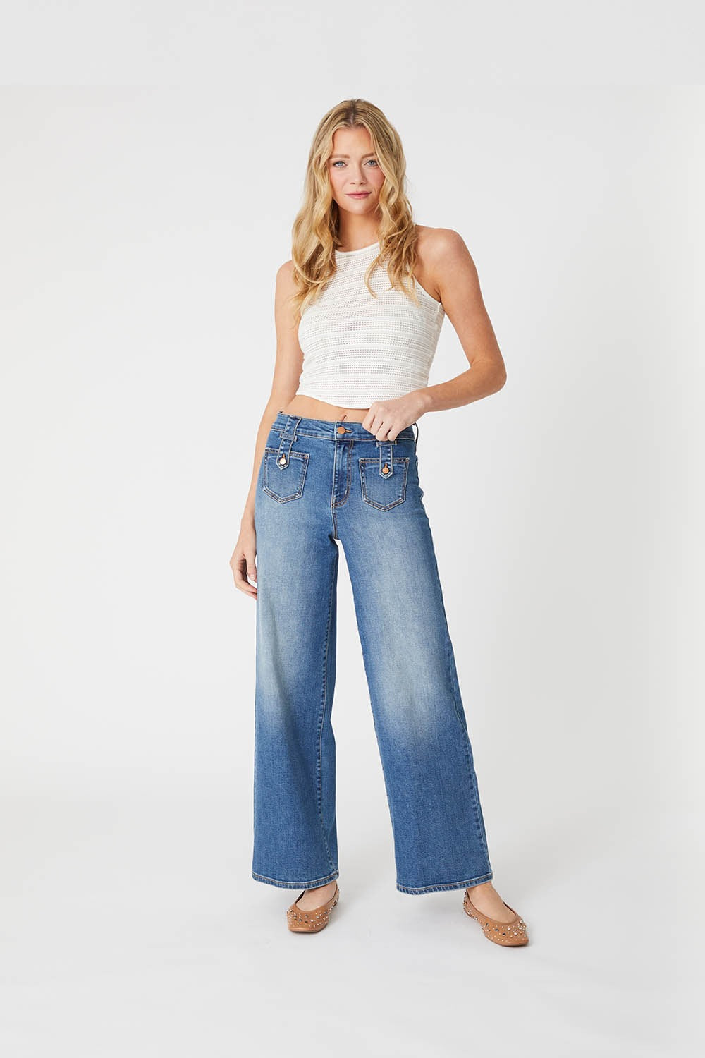 Tribecca Sailor Wide Leg in Daydreamer