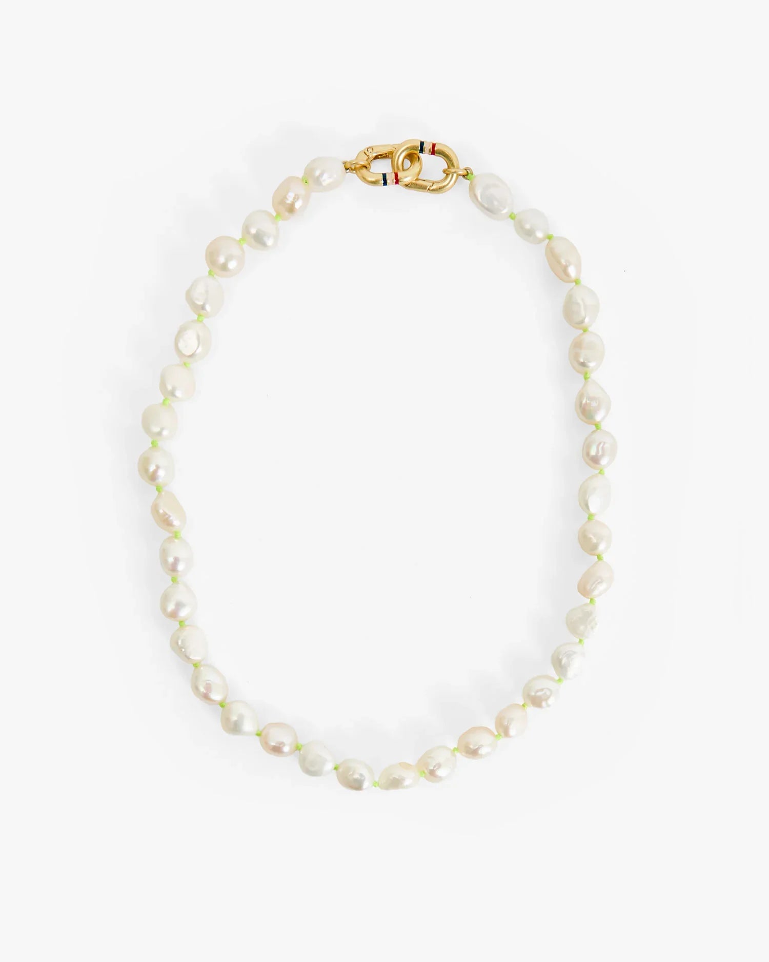 Le Pearl Necklace in Cream